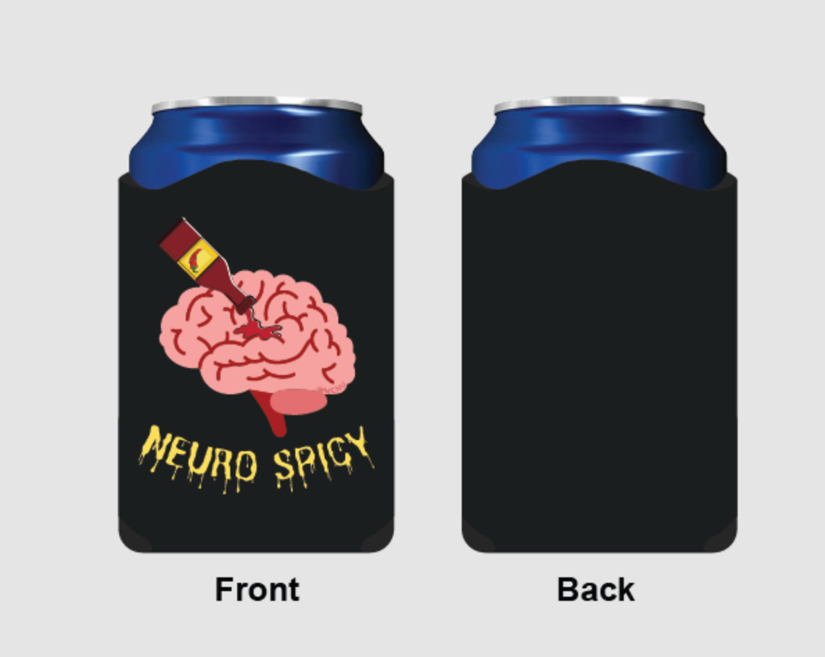 "Neuro Spicy!" Can Cooler