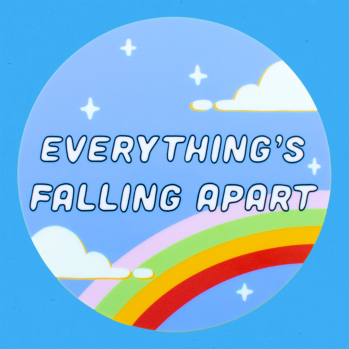 Everything's Falling Apart Sticker | Madam Clutterbucket's Neurodiverse ...