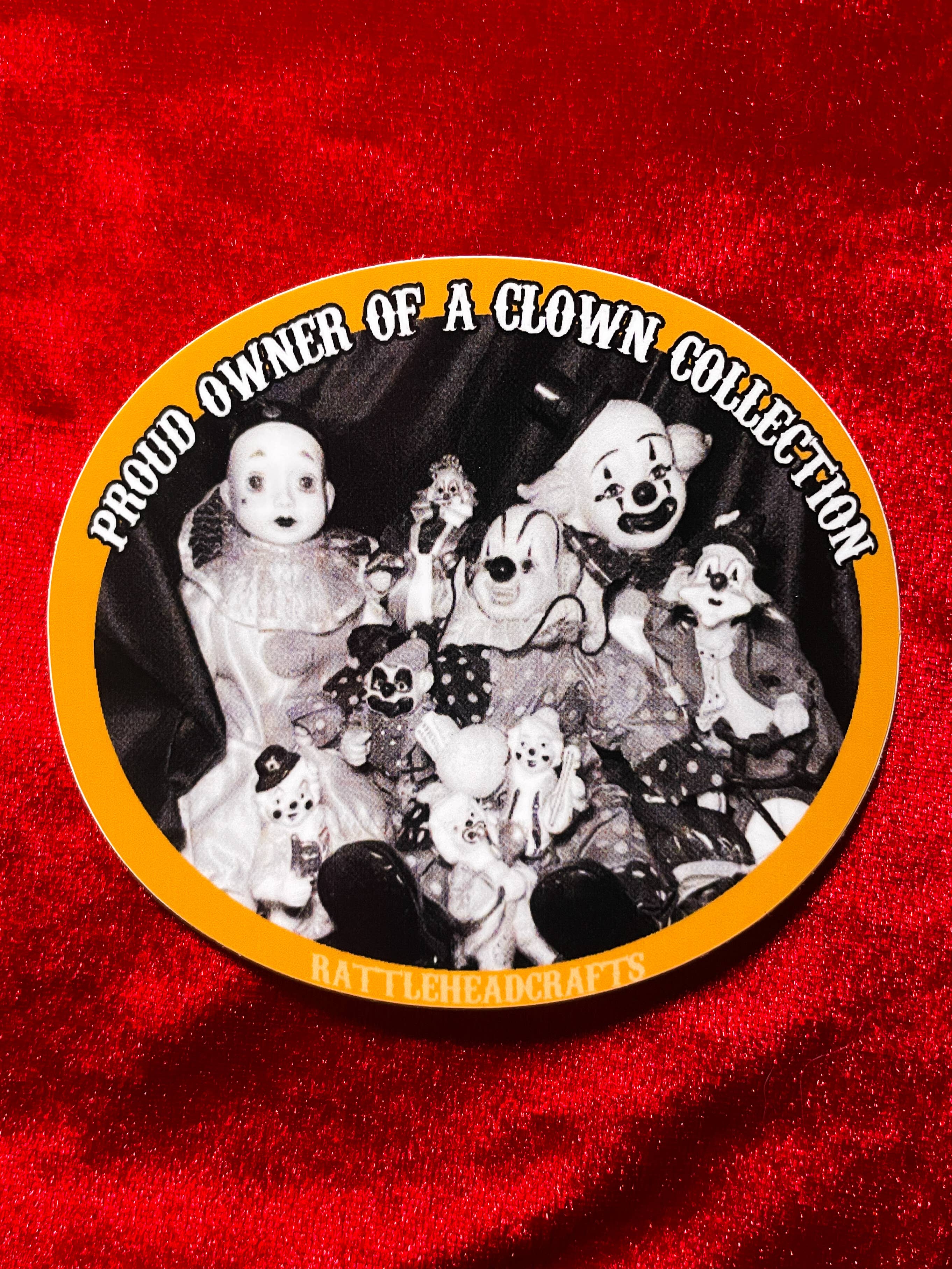 Clown Collection Sticker
