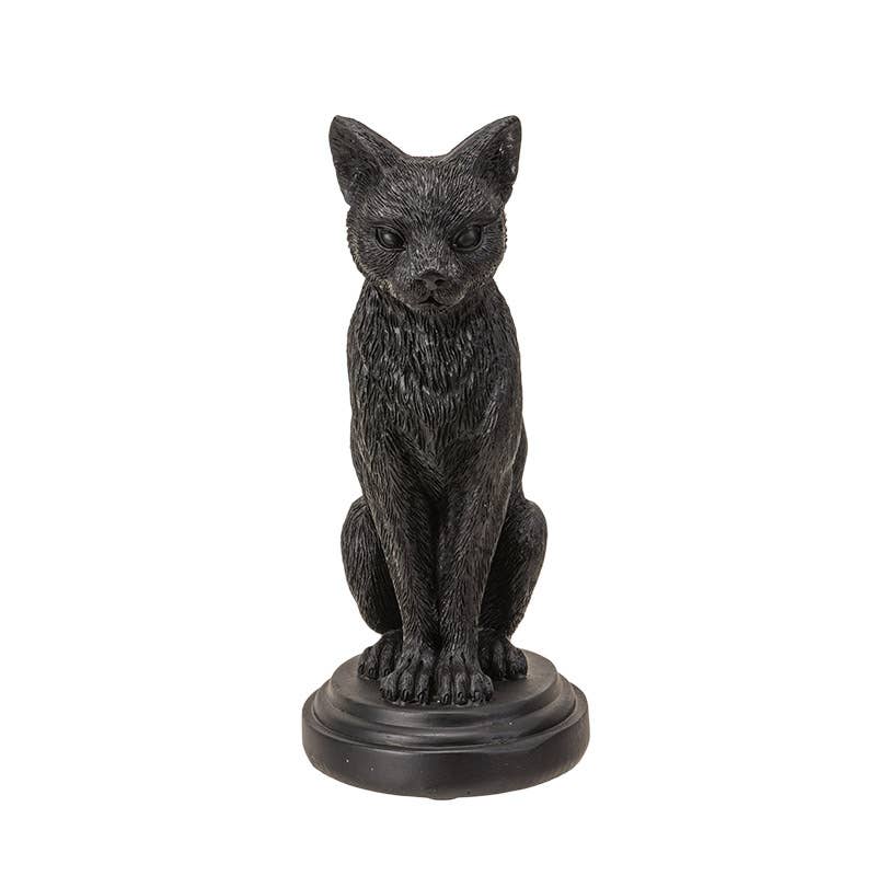 Faust's Familiear Haunted Mansion Cat Candle Holder