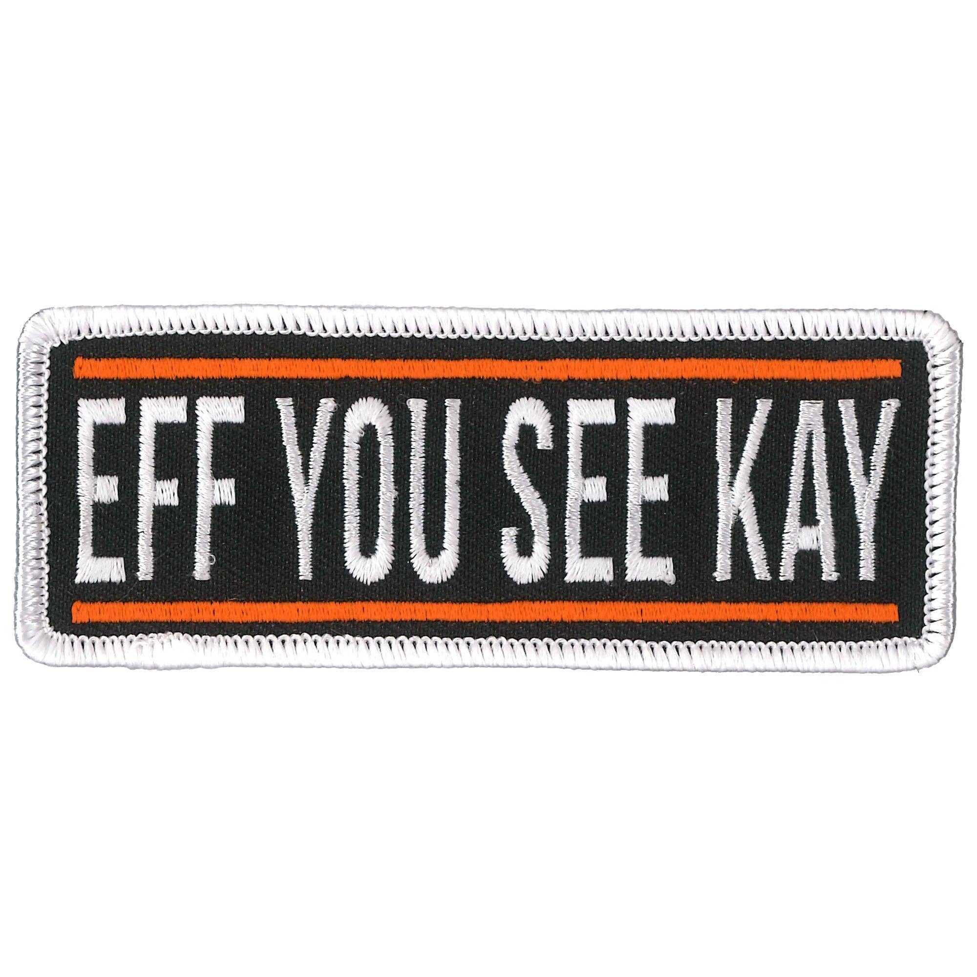 PATCH EFF YOU: MULTI / 4"X2"