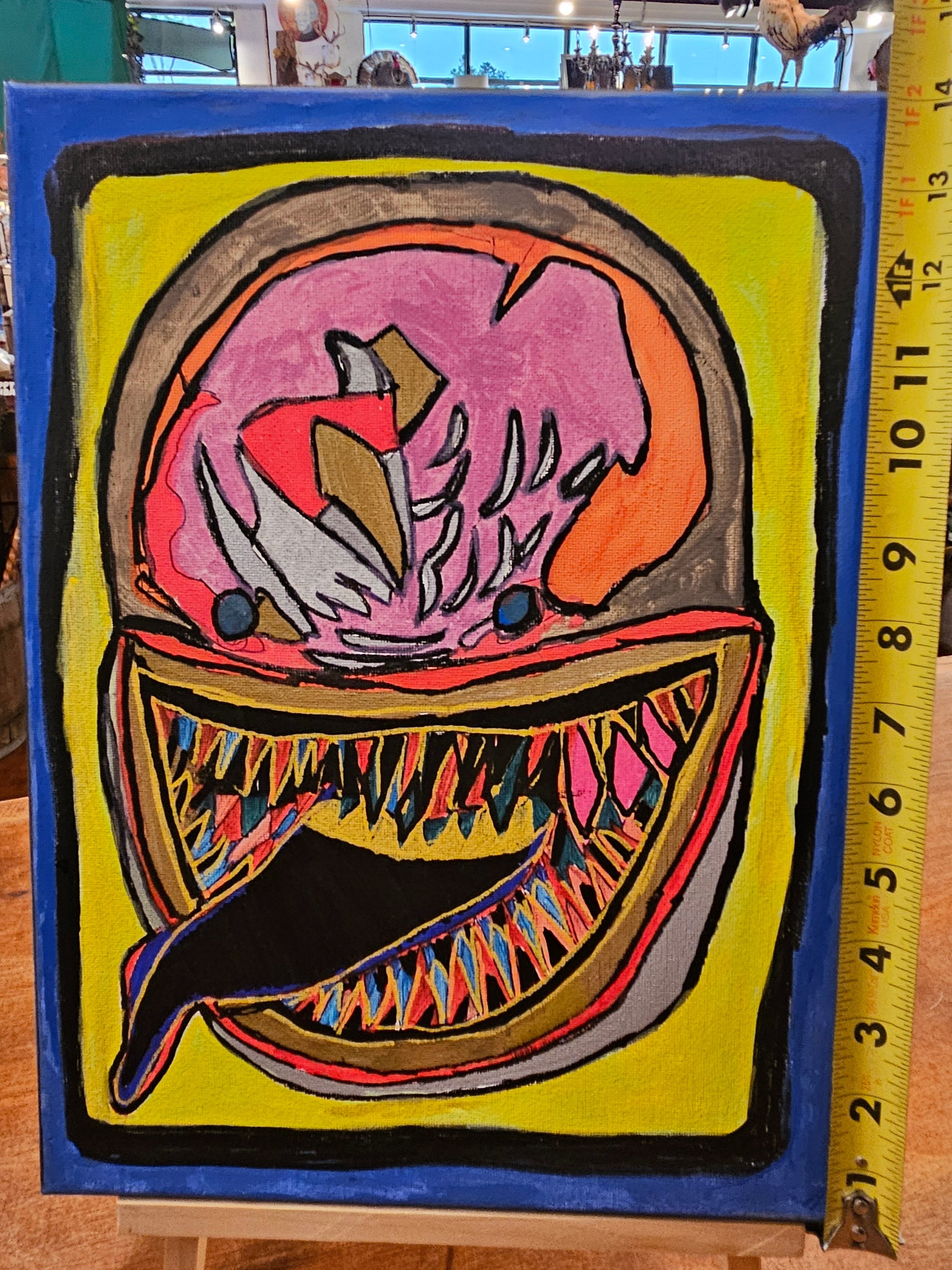 Sequoyah Margroski Acrylic Painting on Canvas - "Venum"