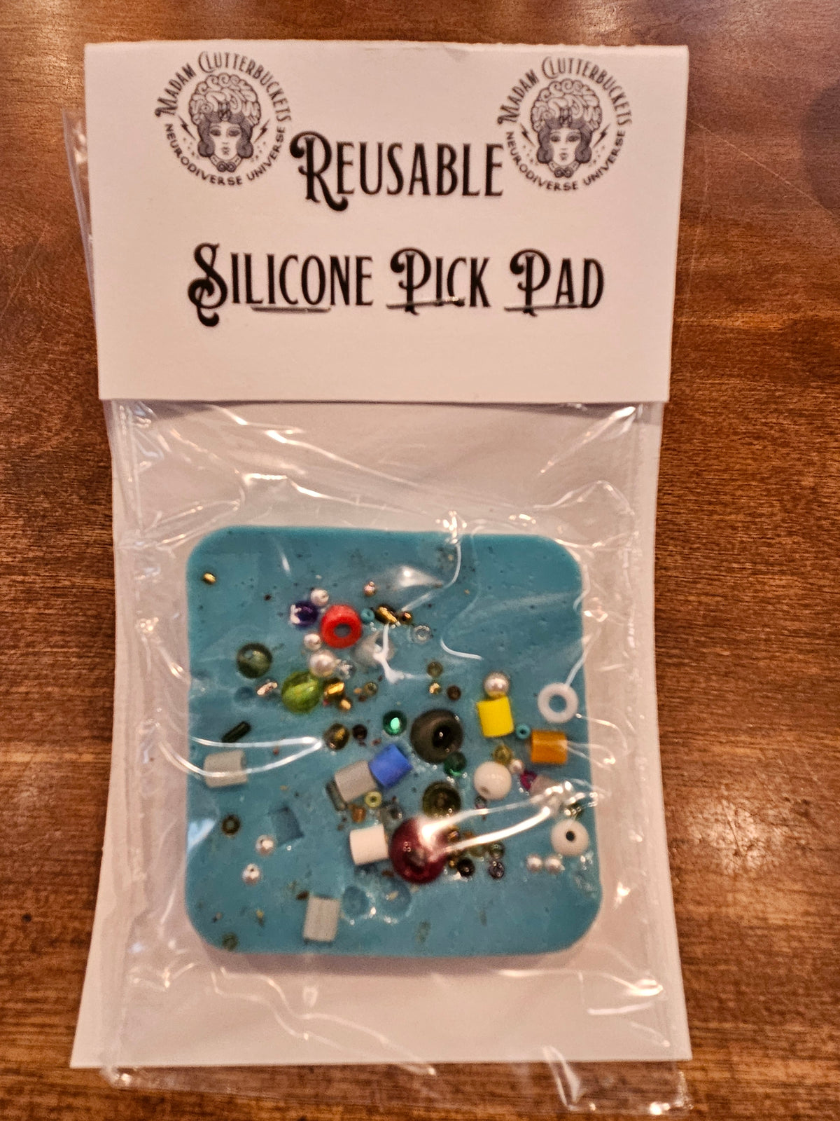 Reusable Pick Pad by Madam Clutterbucket's Neurodiverse Universe -Squa ...