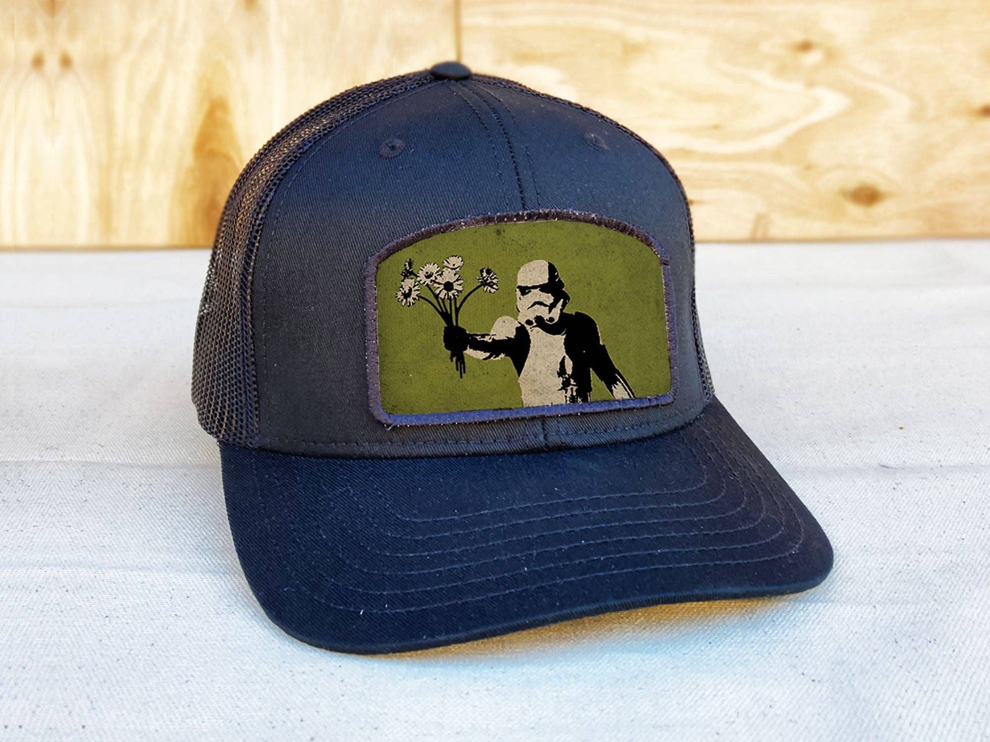Stormtrooper Trucker Hat: Black