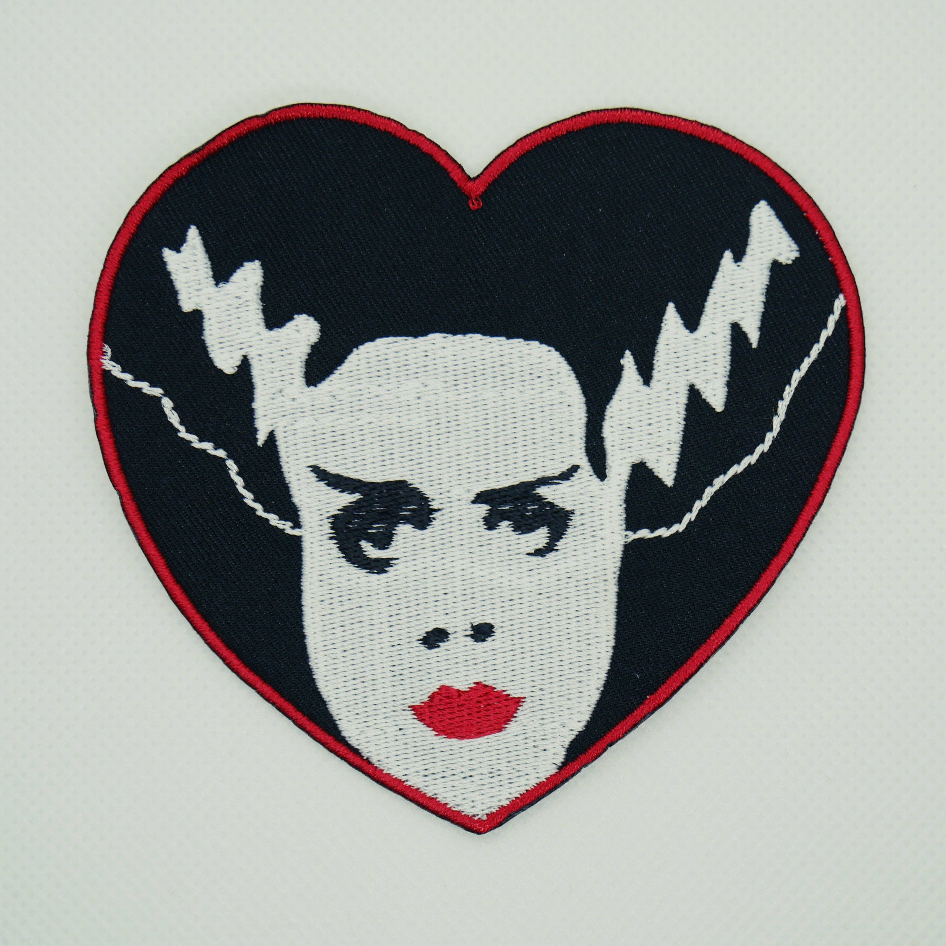 Bride of Frankenstein Iron On Patch