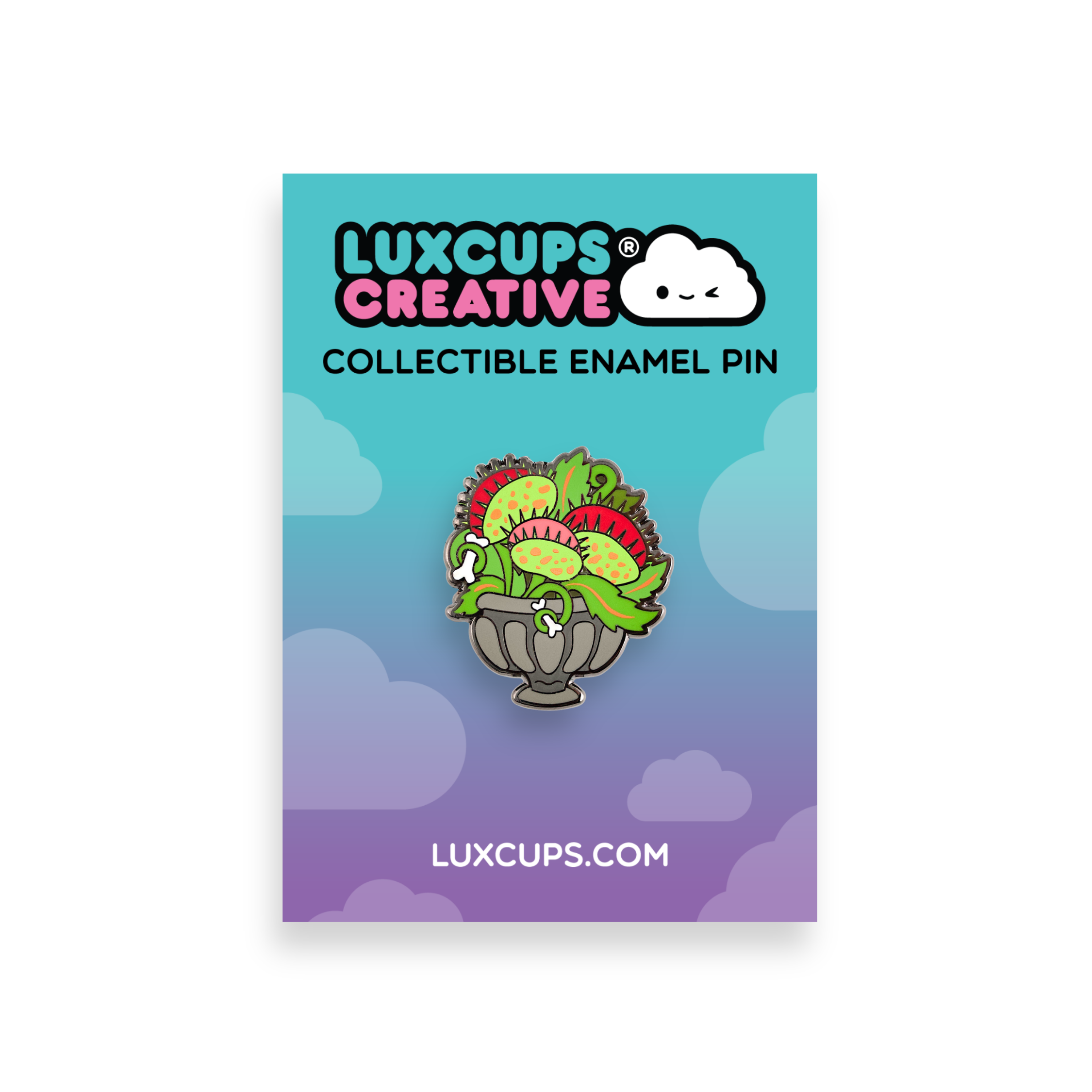 Venus Fly Trap Hard Enamel Pin