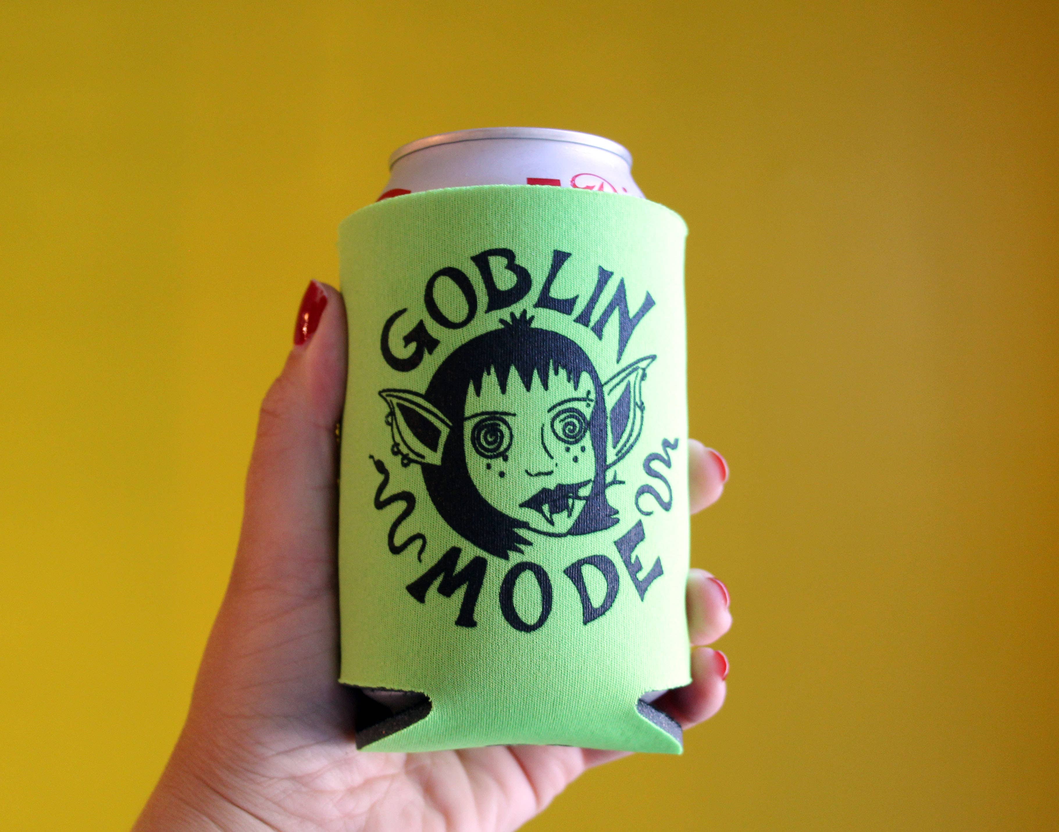 Goblin Mode Drink Koozie