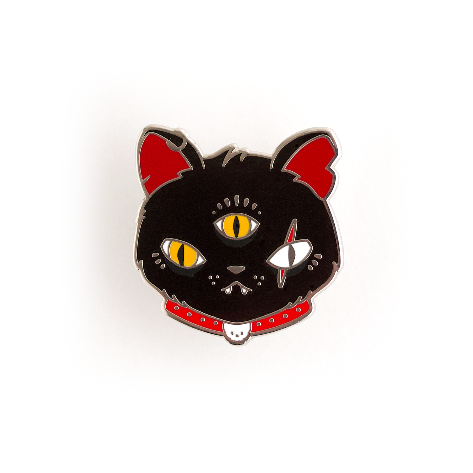 Gritty Kitty Hard Enamel Pin
