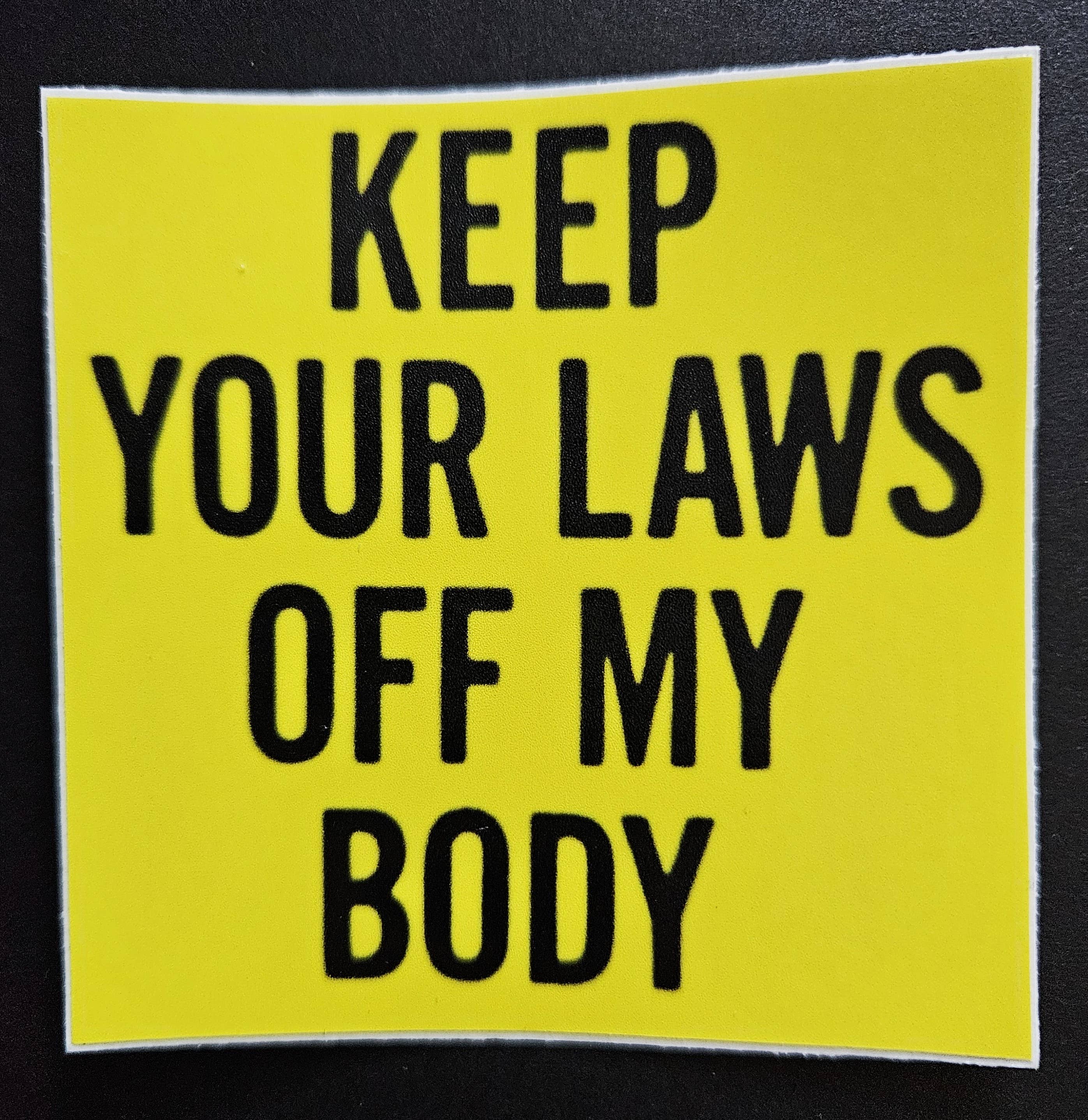 End Forced Motherhood 3" Vinyl Stickers
