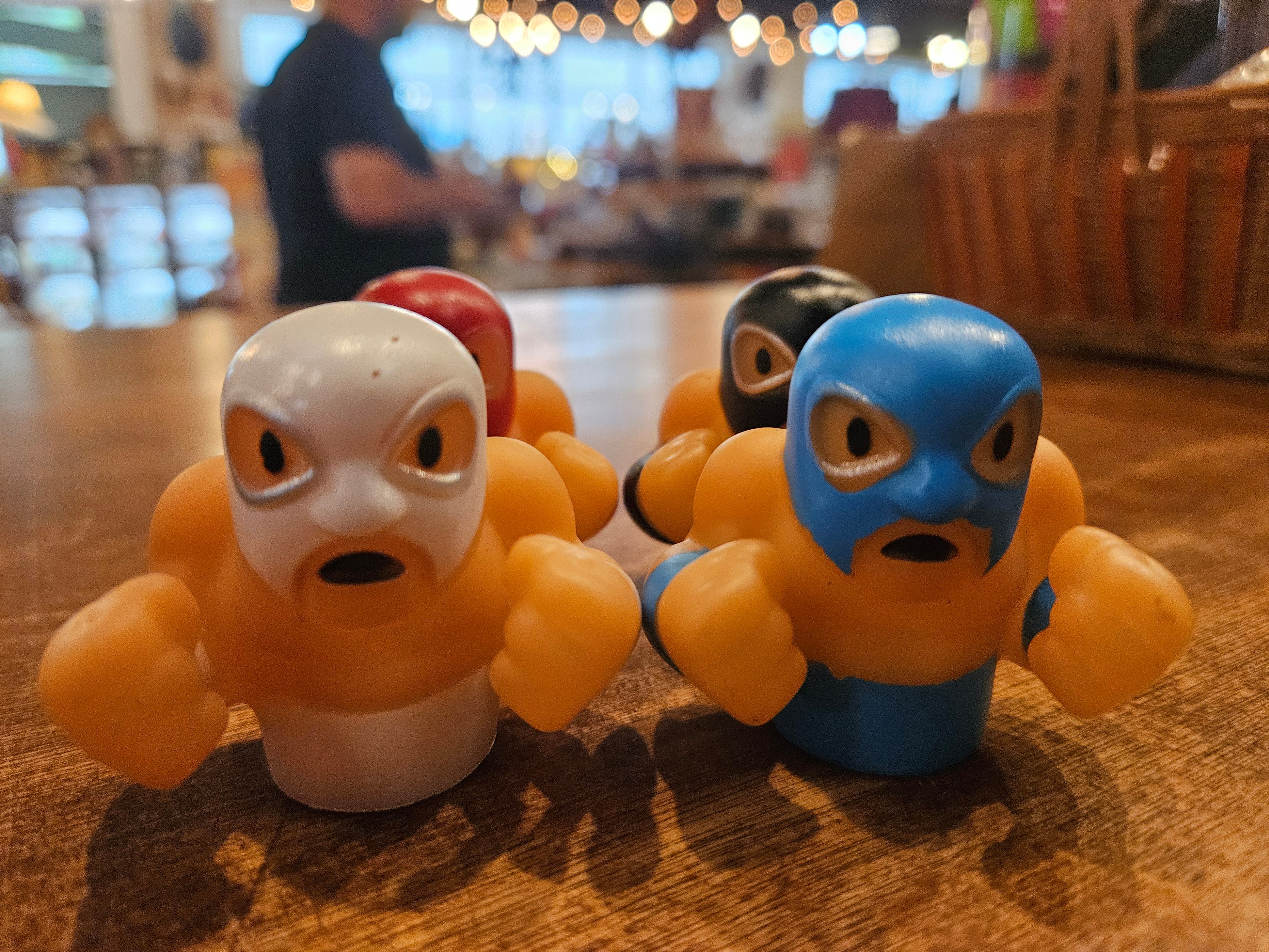Luchador Finger Puppets