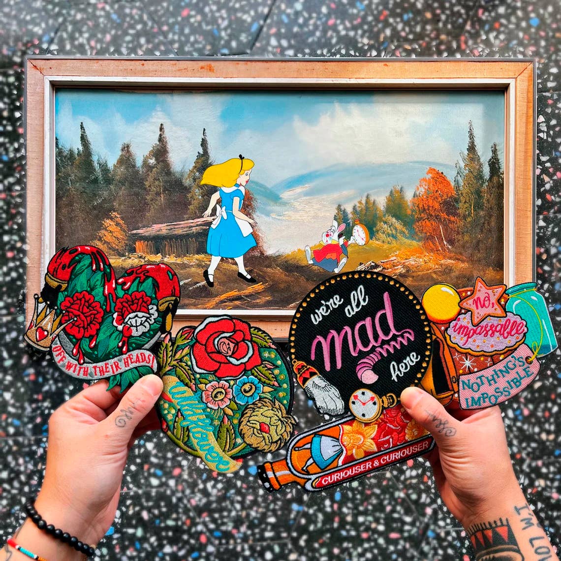 Curiouser And Curiouser Patch By La Barbuda