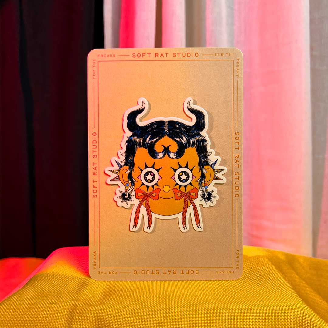 Spiked Baby Sticker