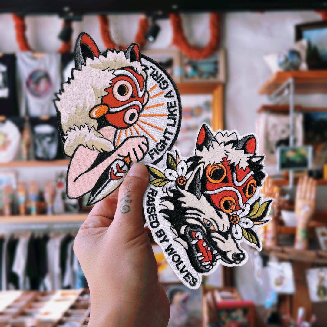 Mononoke Raised by wolves patch