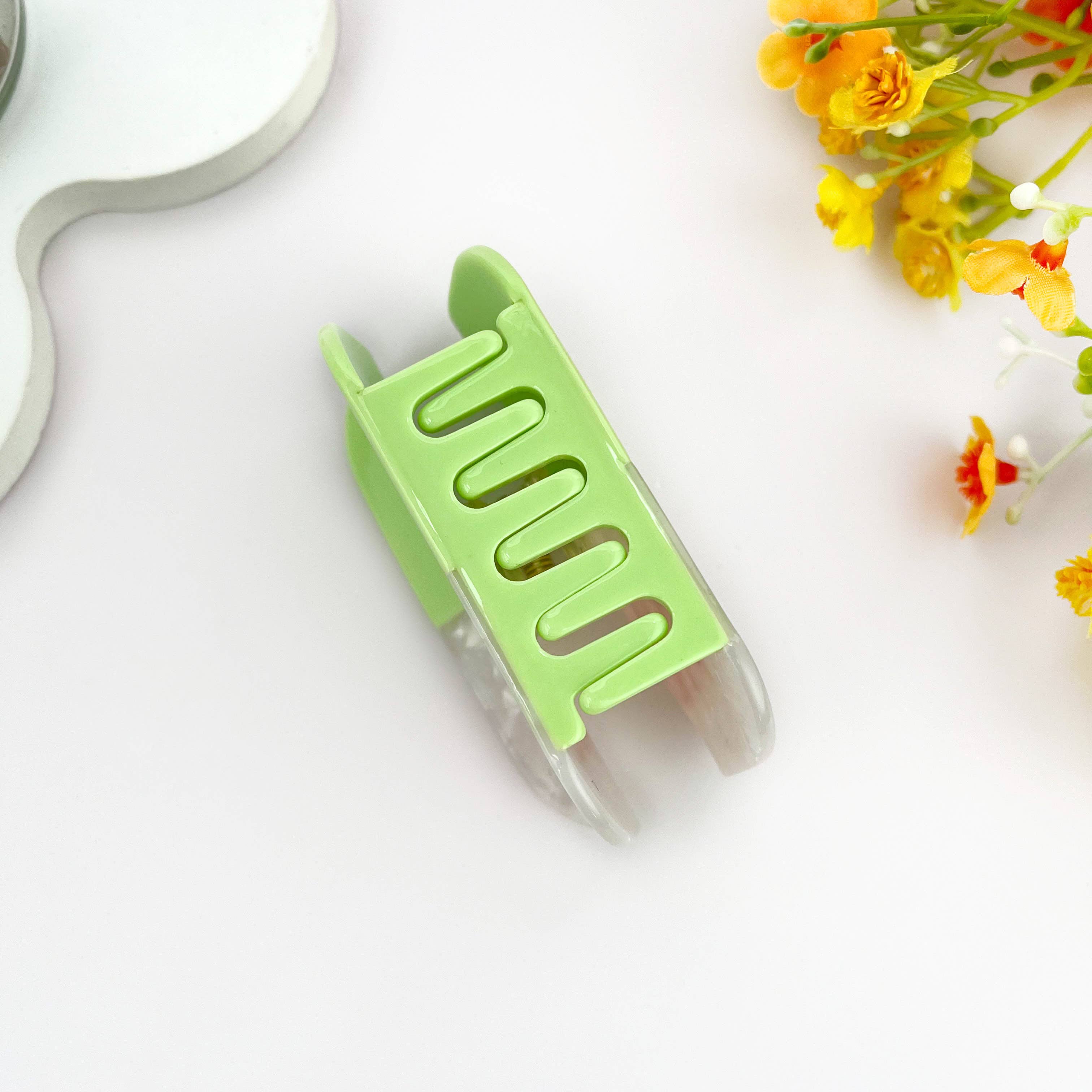 Sweet Dream Sleep Pill Acetate Hair Claw Clip: Blue