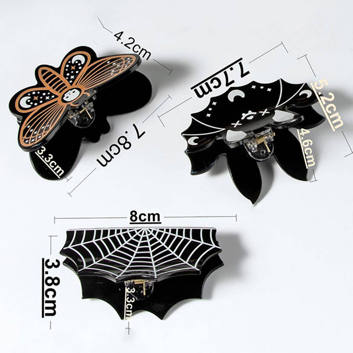 Spider Web Hair Claw