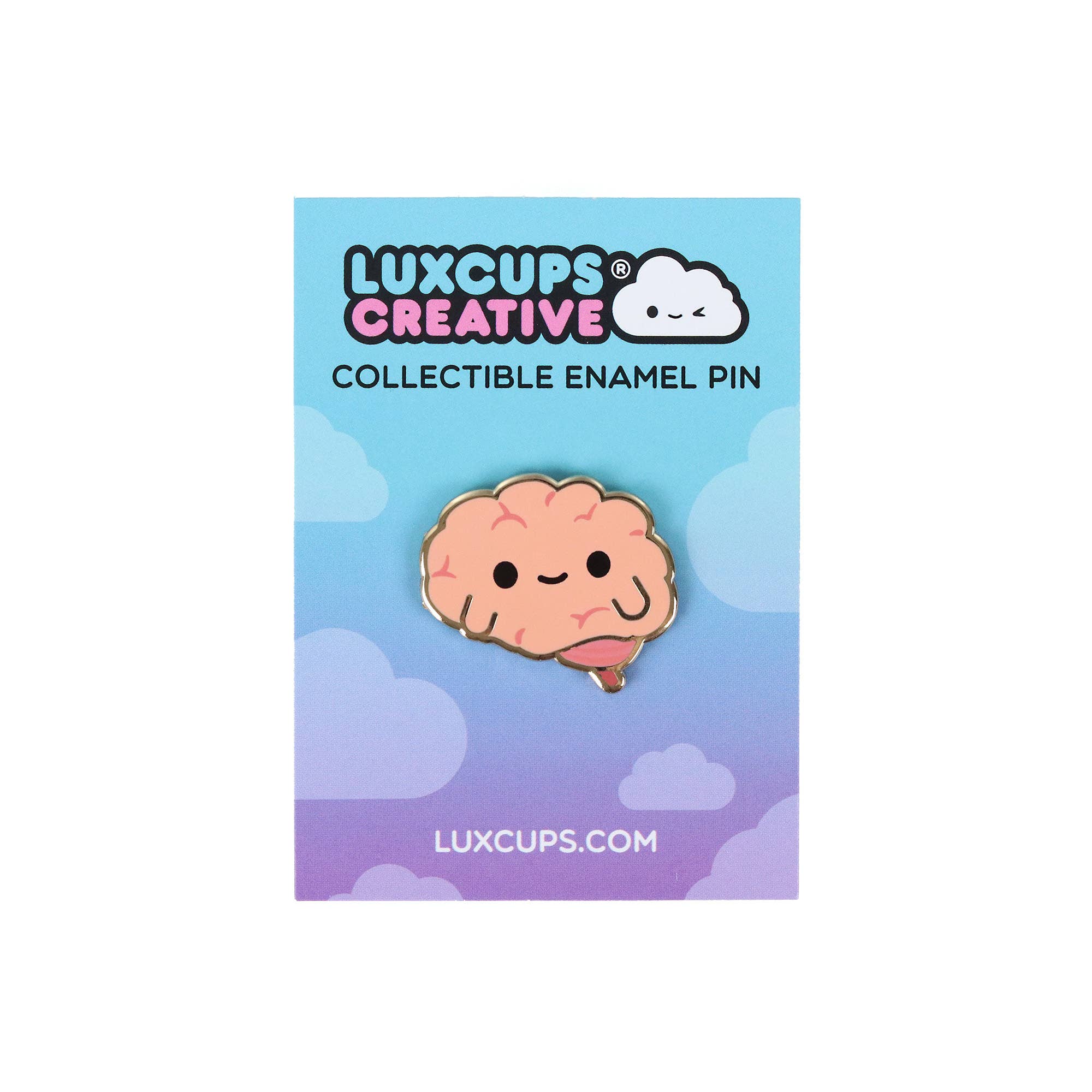 Big Brain Hard Enamel Pin