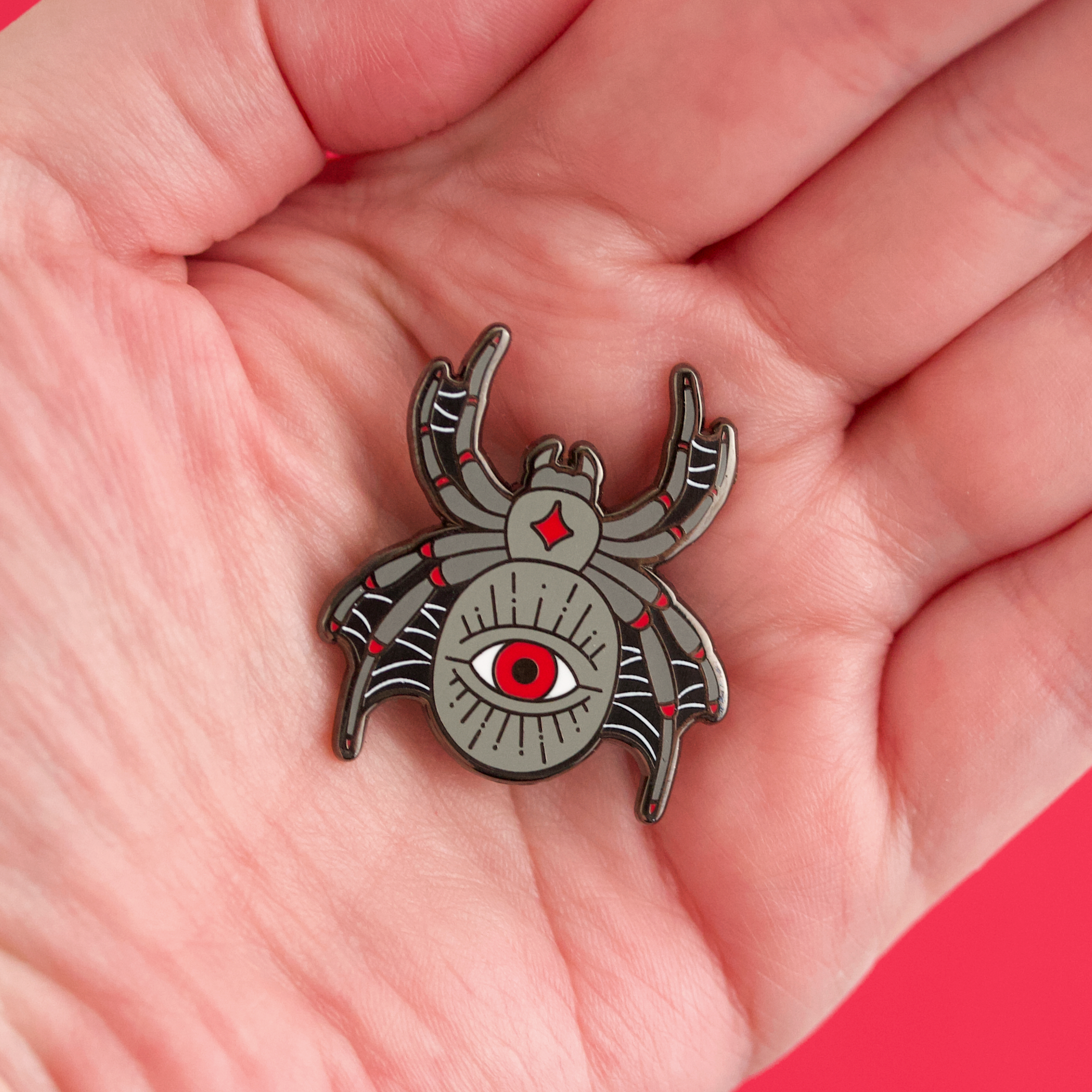 Web Weaver Hard Enamel Pin