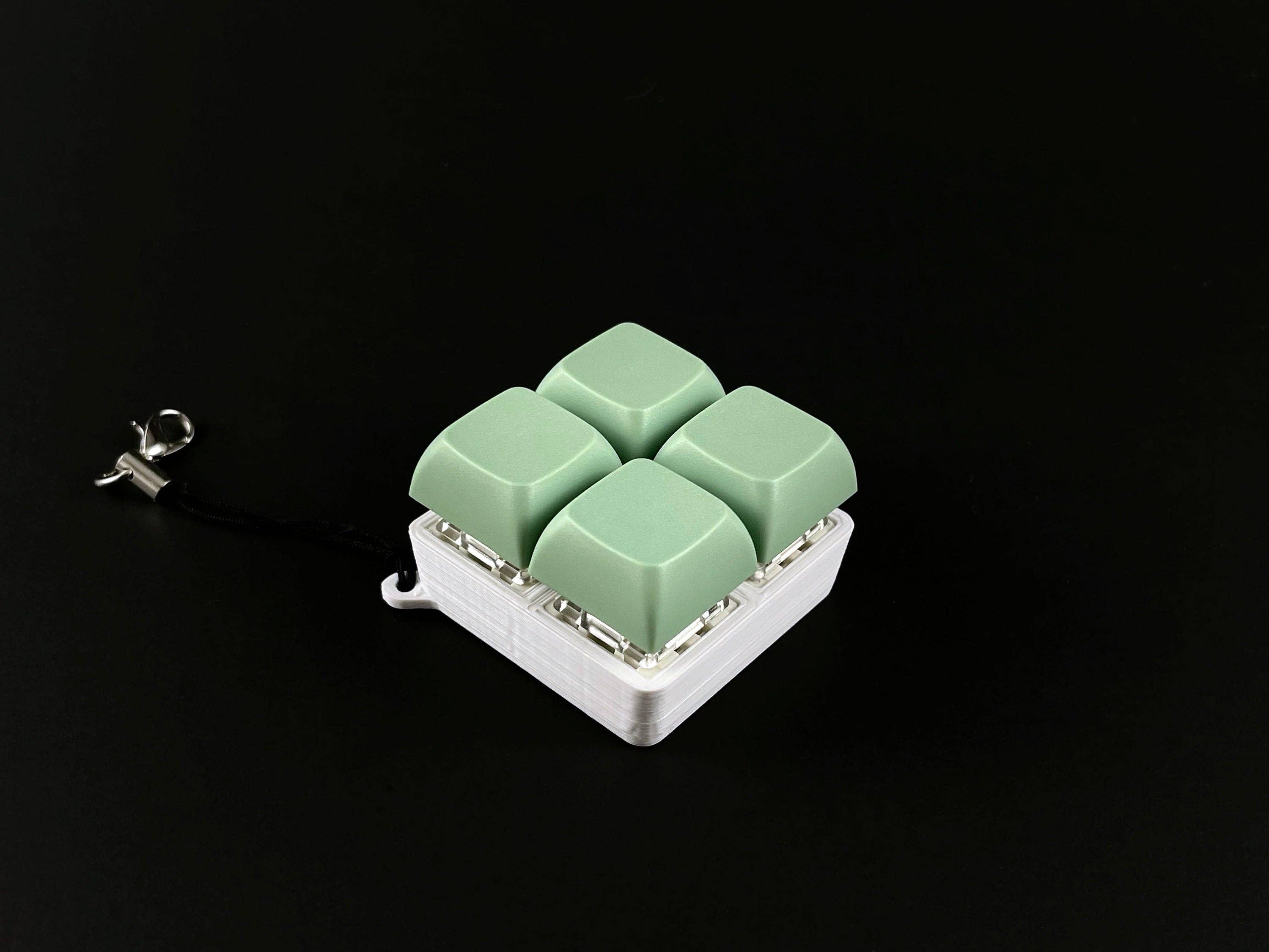 Square Key Fidget ASMR 4 Key Mint Green Fidget Square | Madam Clutterbucket's ...