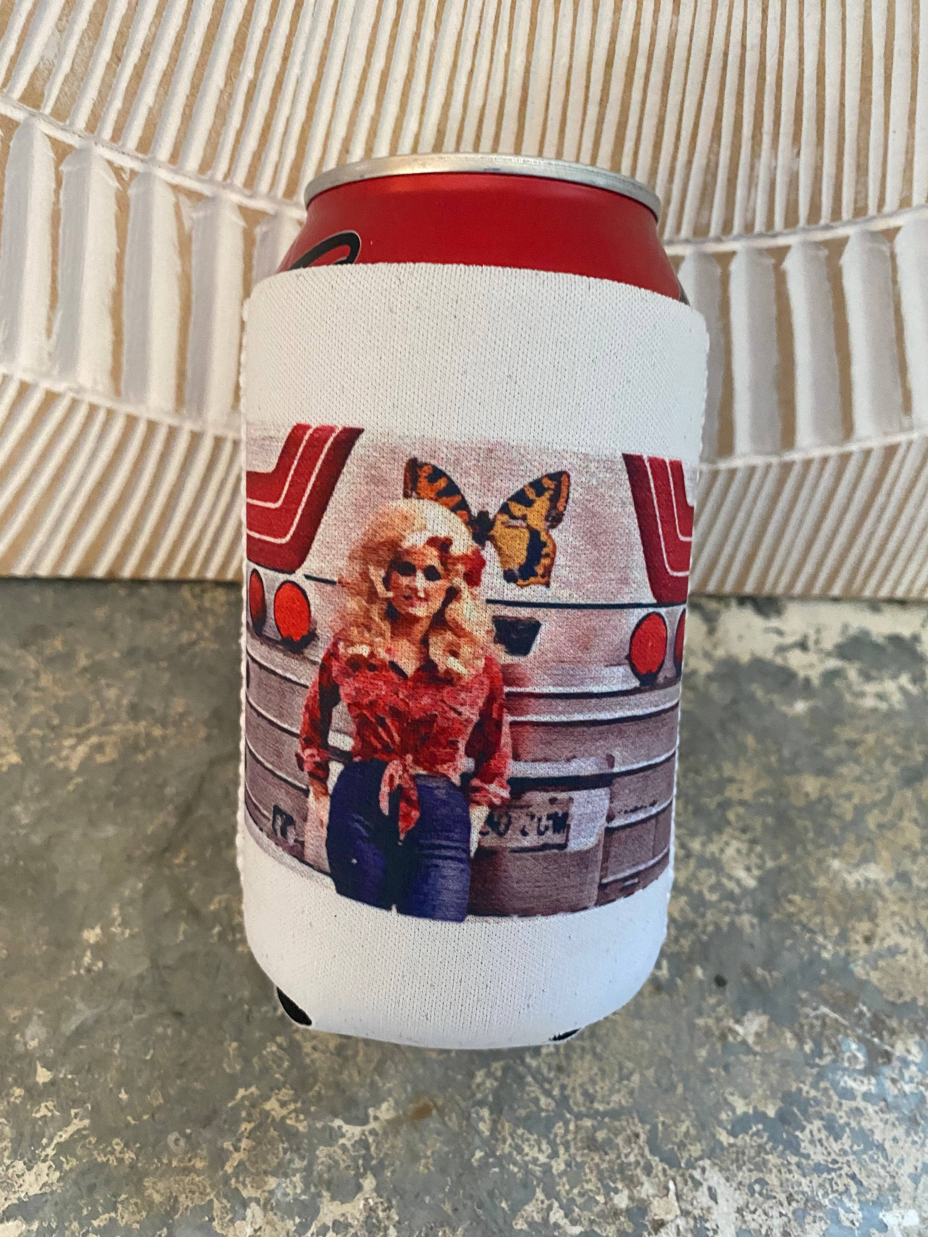 Dolly on the Road Neoprene Can Cooler