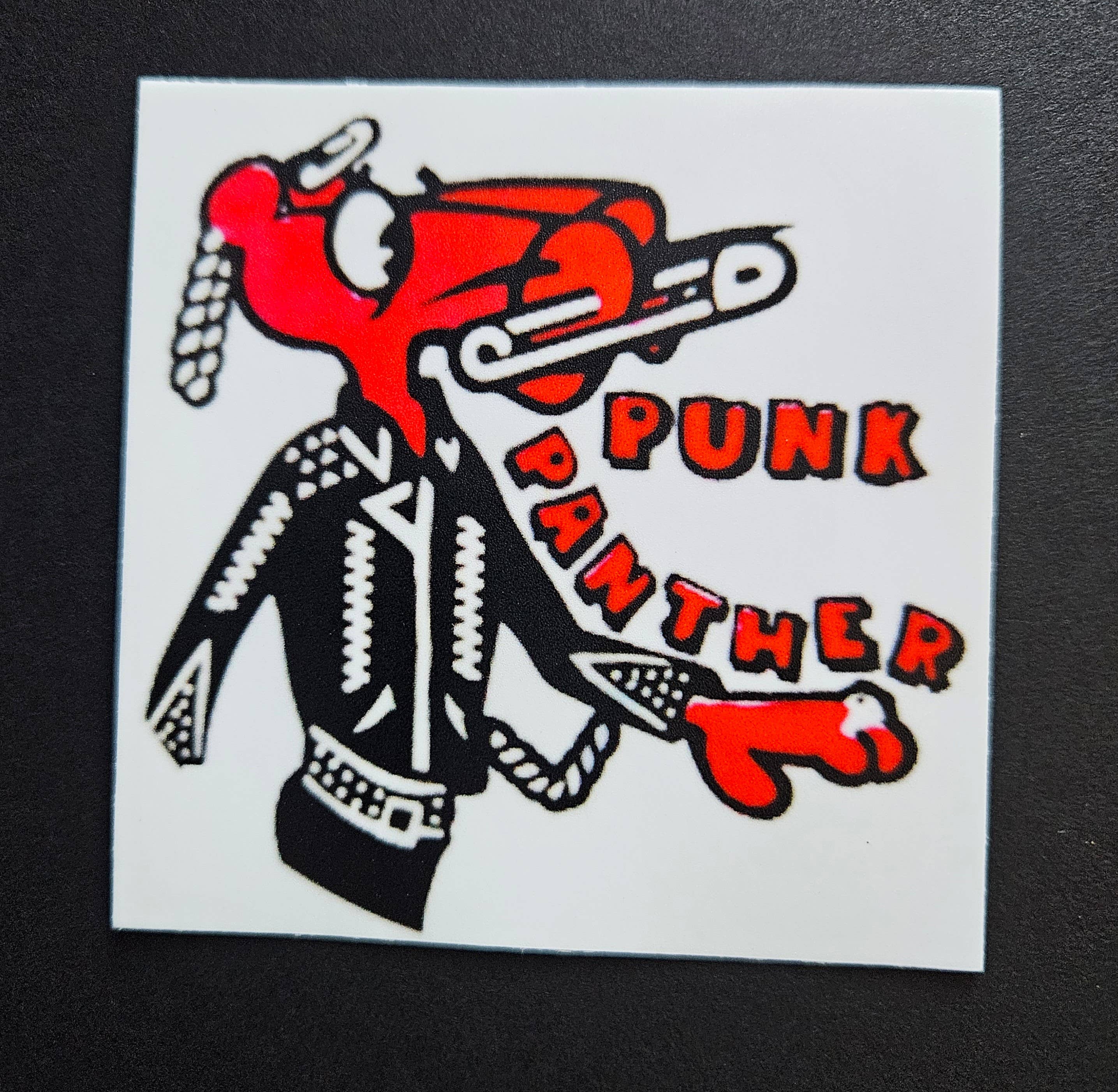 Punk Haircuts Vinyl Sticker