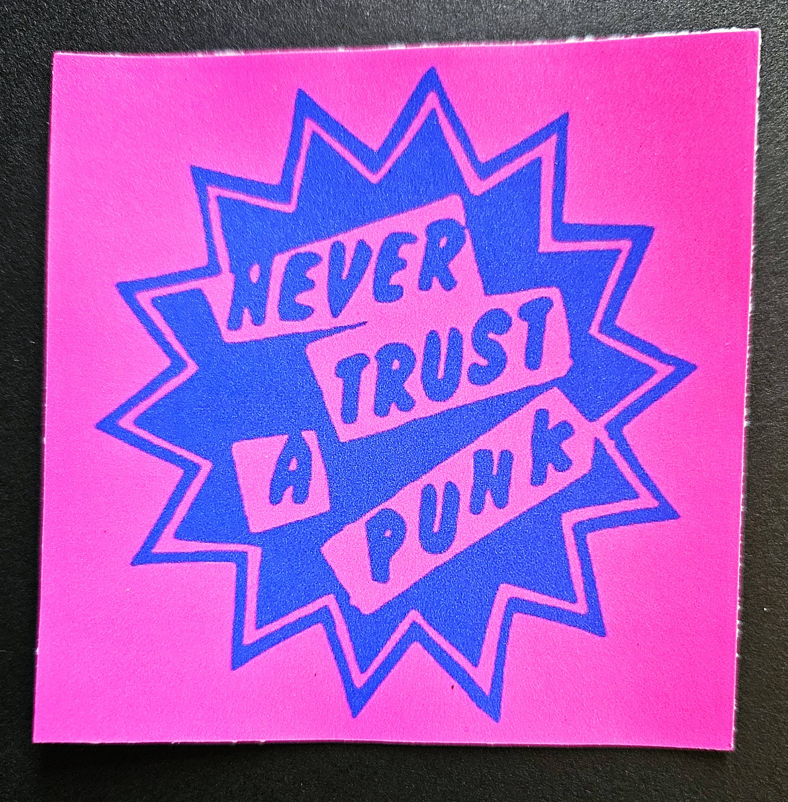 Punk Haircuts Vinyl Sticker