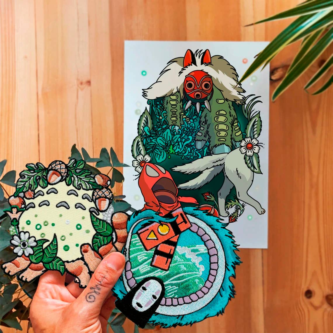 Mononoke Raised by wolves patch