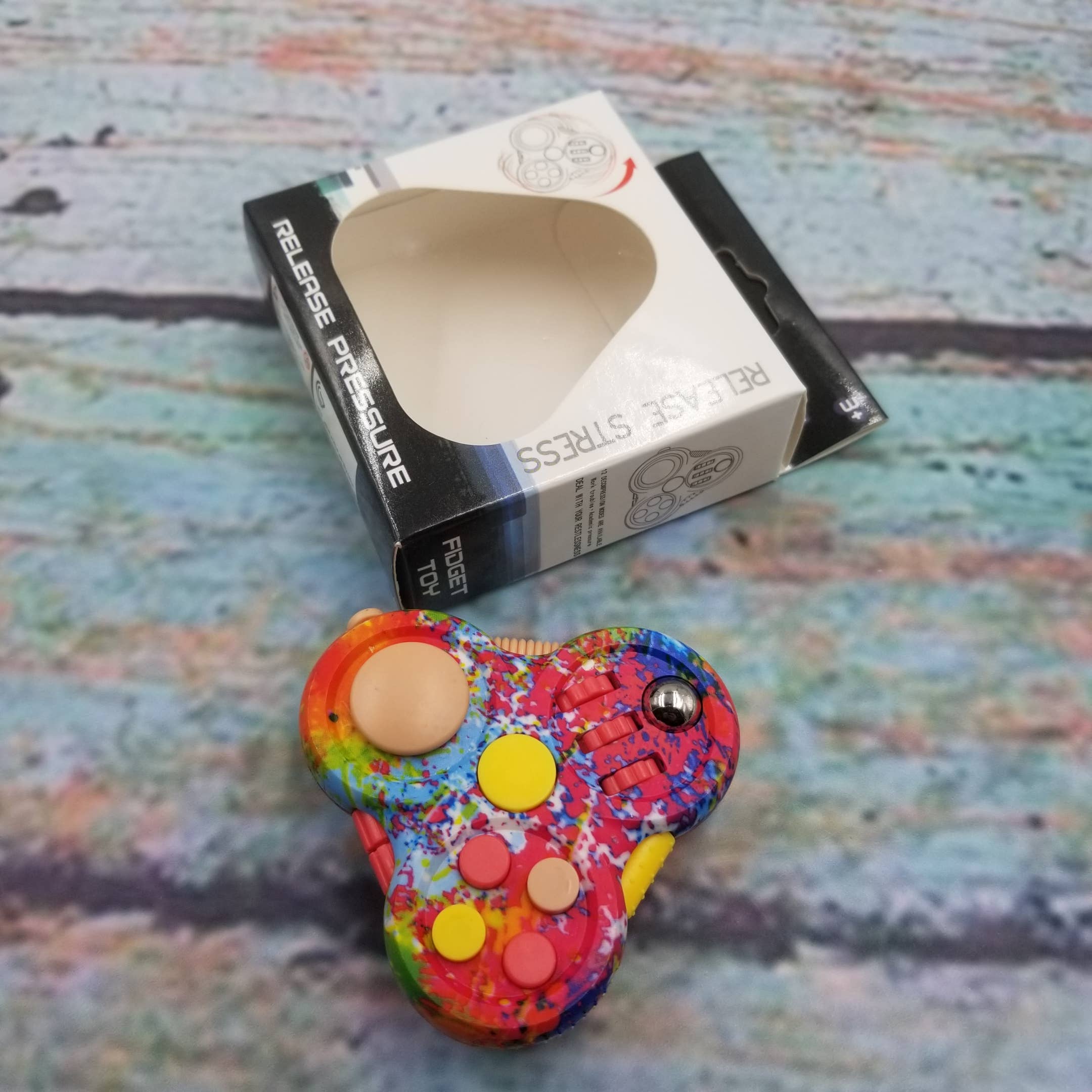 Fidget Pad Pelease Stress Fidget Toys: Green
