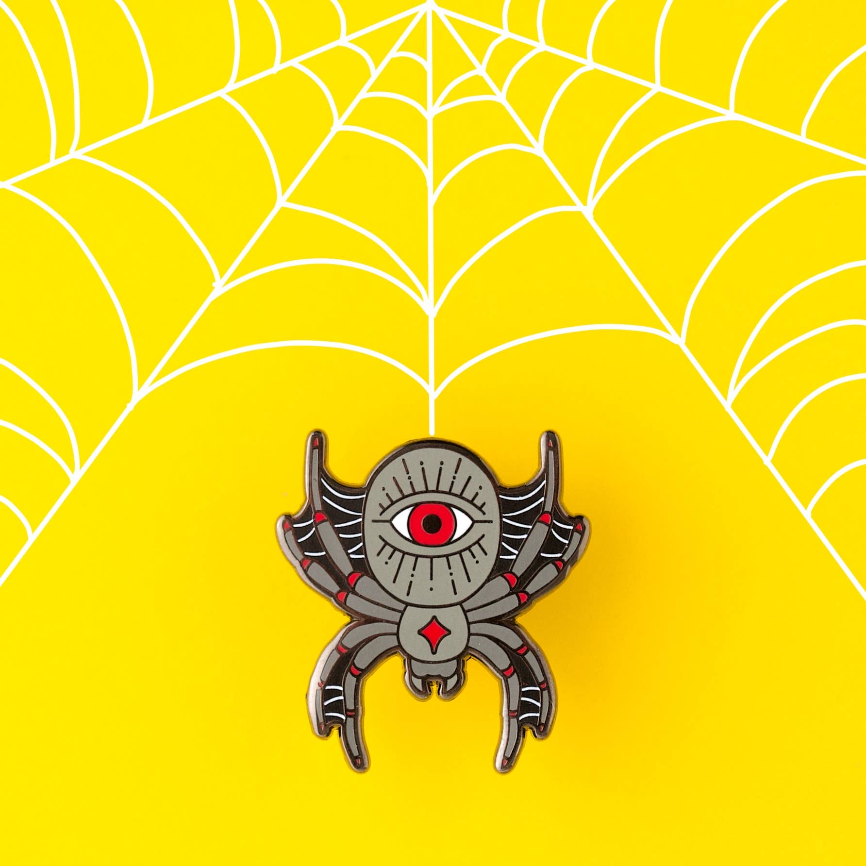 Web Weaver Hard Enamel Pin