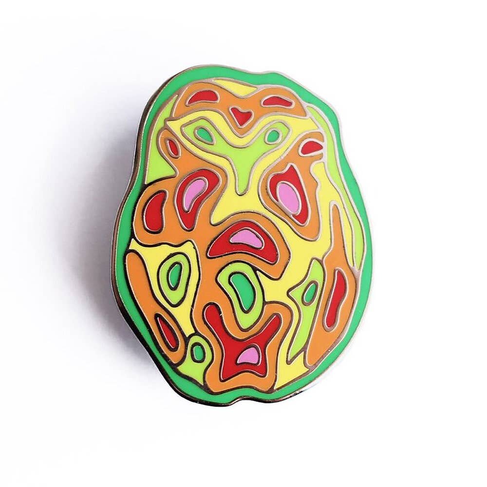 Anxiety Enamel Pins