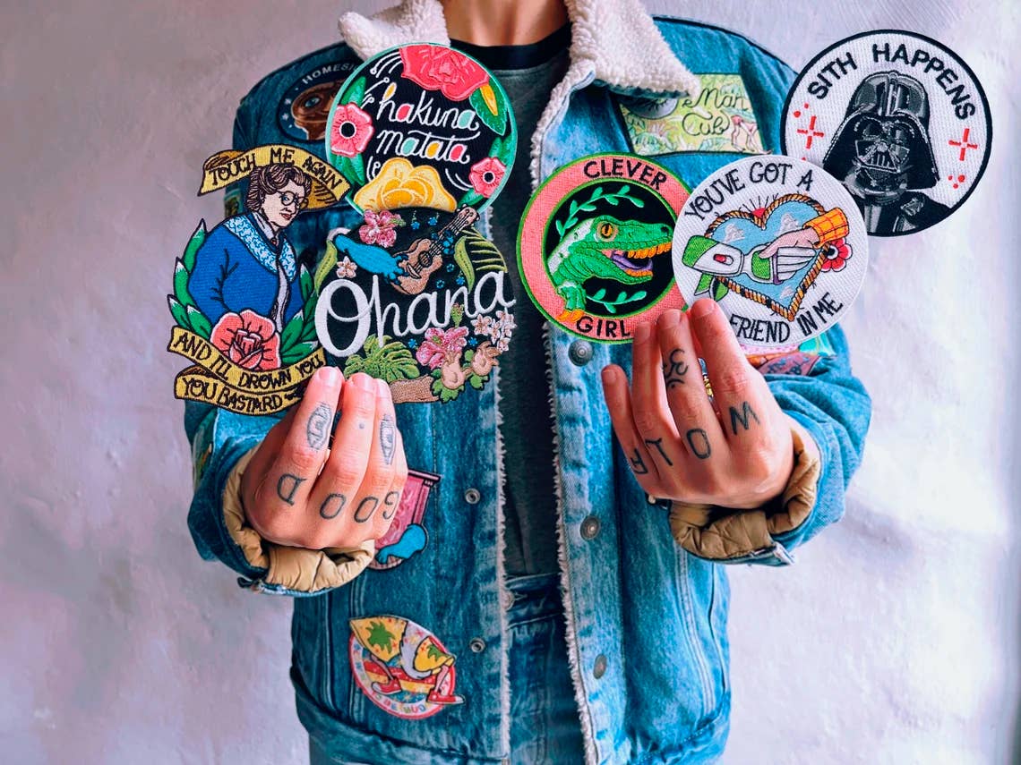 Midnight Snack Club Gremlin Iron On Patch by La Barbuda