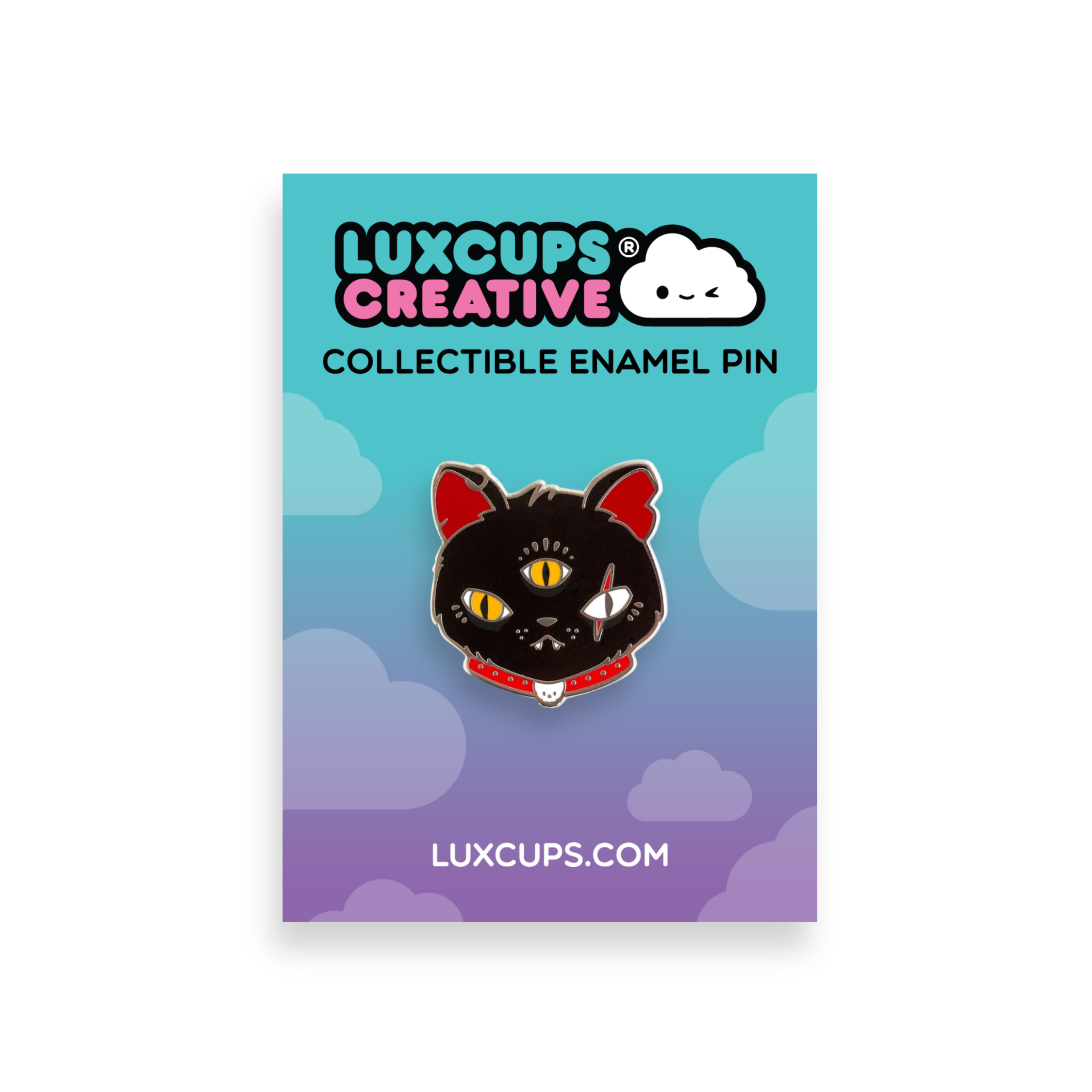 Gritty Kitty Hard Enamel Pin