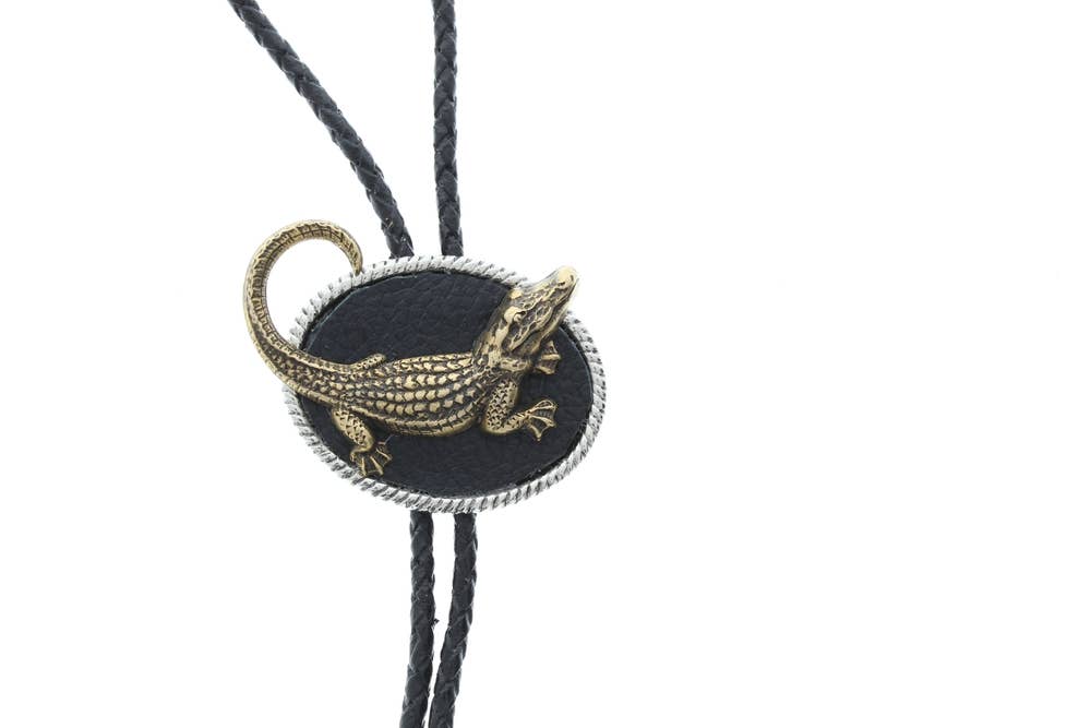 Alligator Bolo Tie