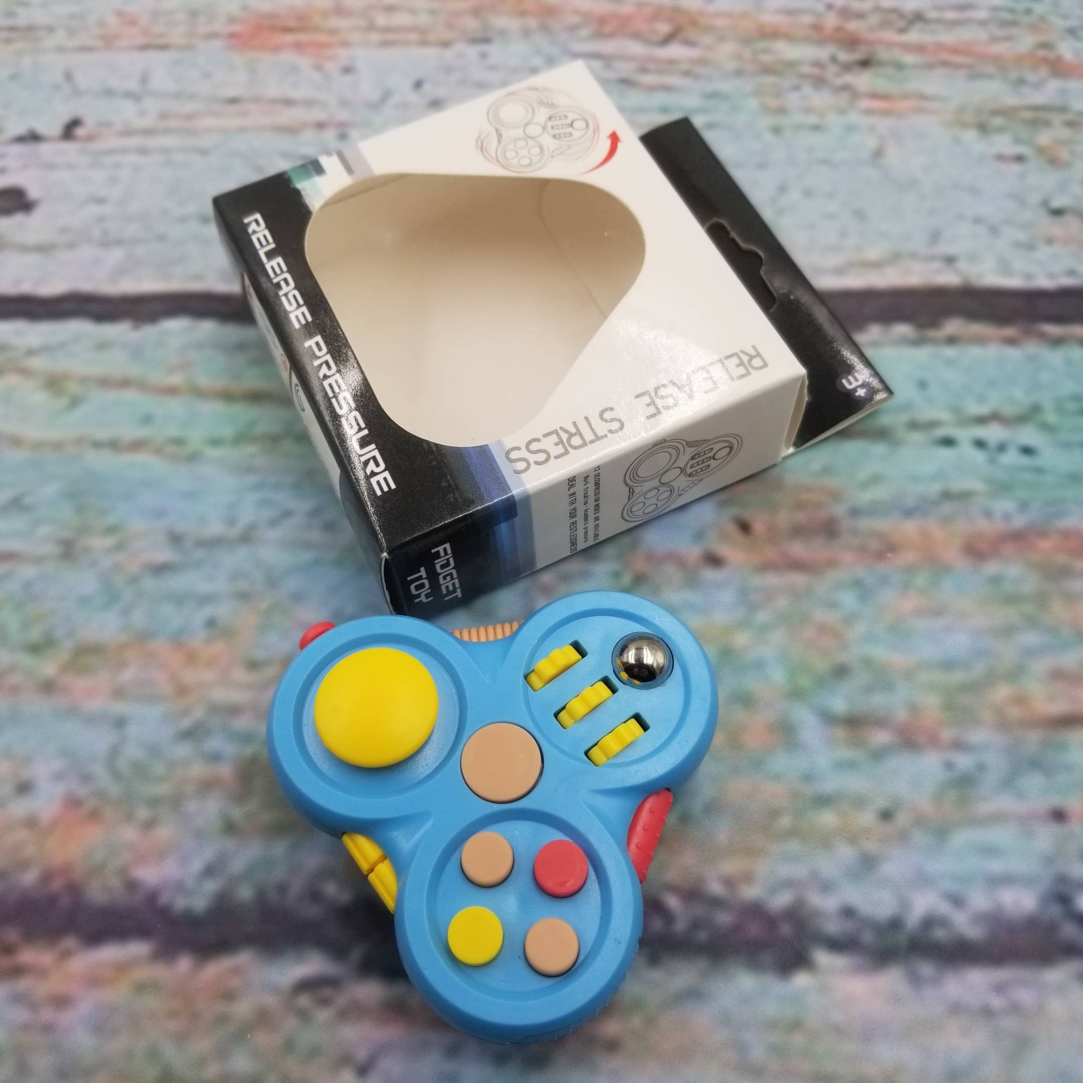 Fidget Pad Pelease Stress Fidget Toys: Green