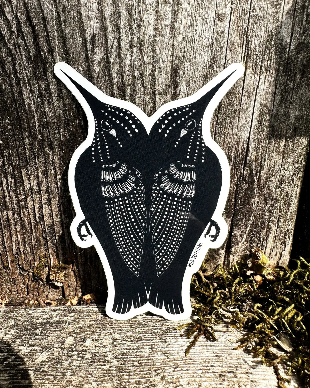 Twin Hummingbirds Vinyl Sticker | Madam Clutterbucket's Neurodiverse ...