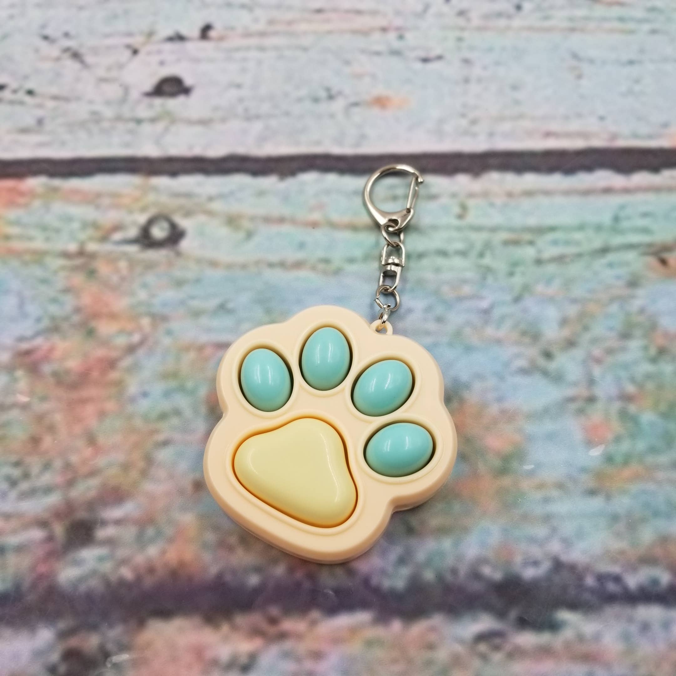 Cat Claw Button Keyboard Keychain Fidget Toys