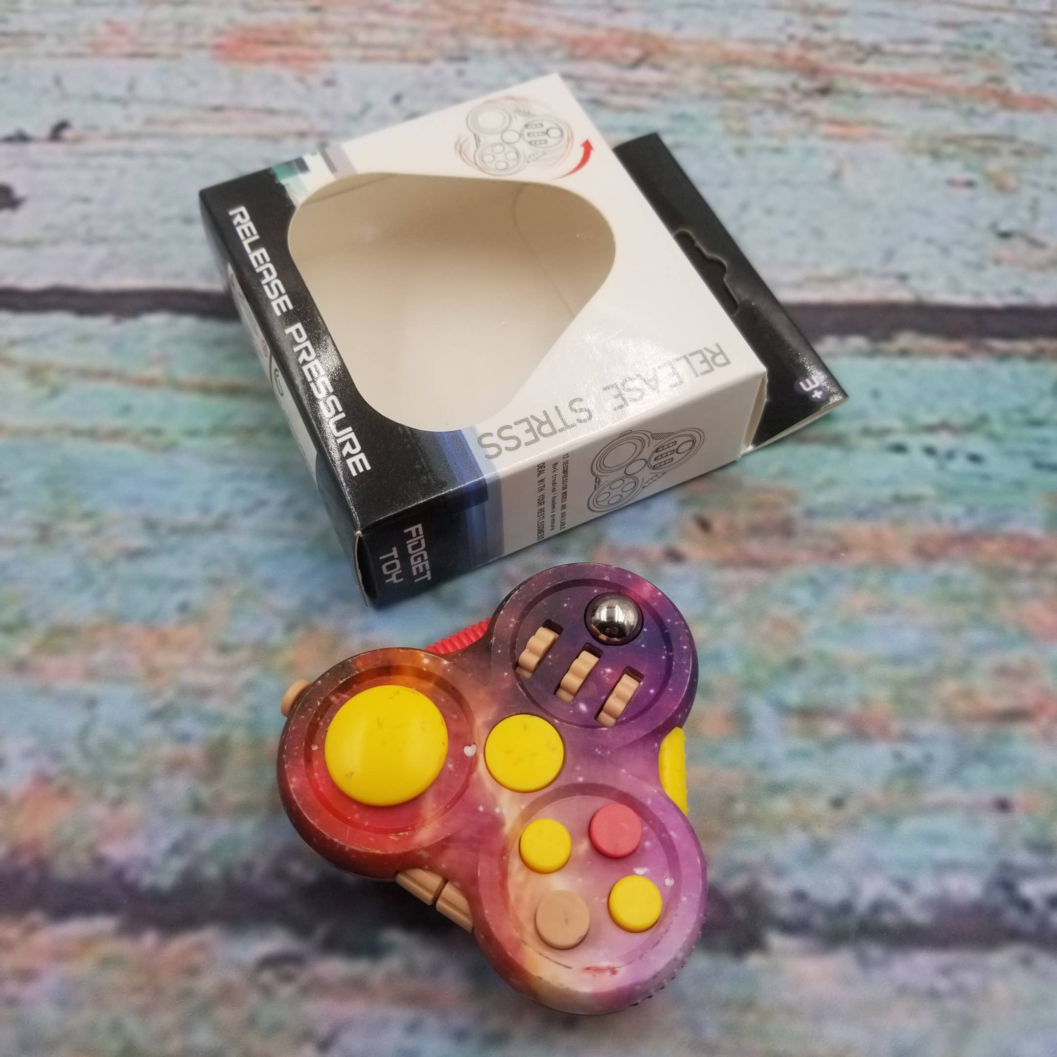 Fidget Pad Pelease Stress Fidget Toys: Green
