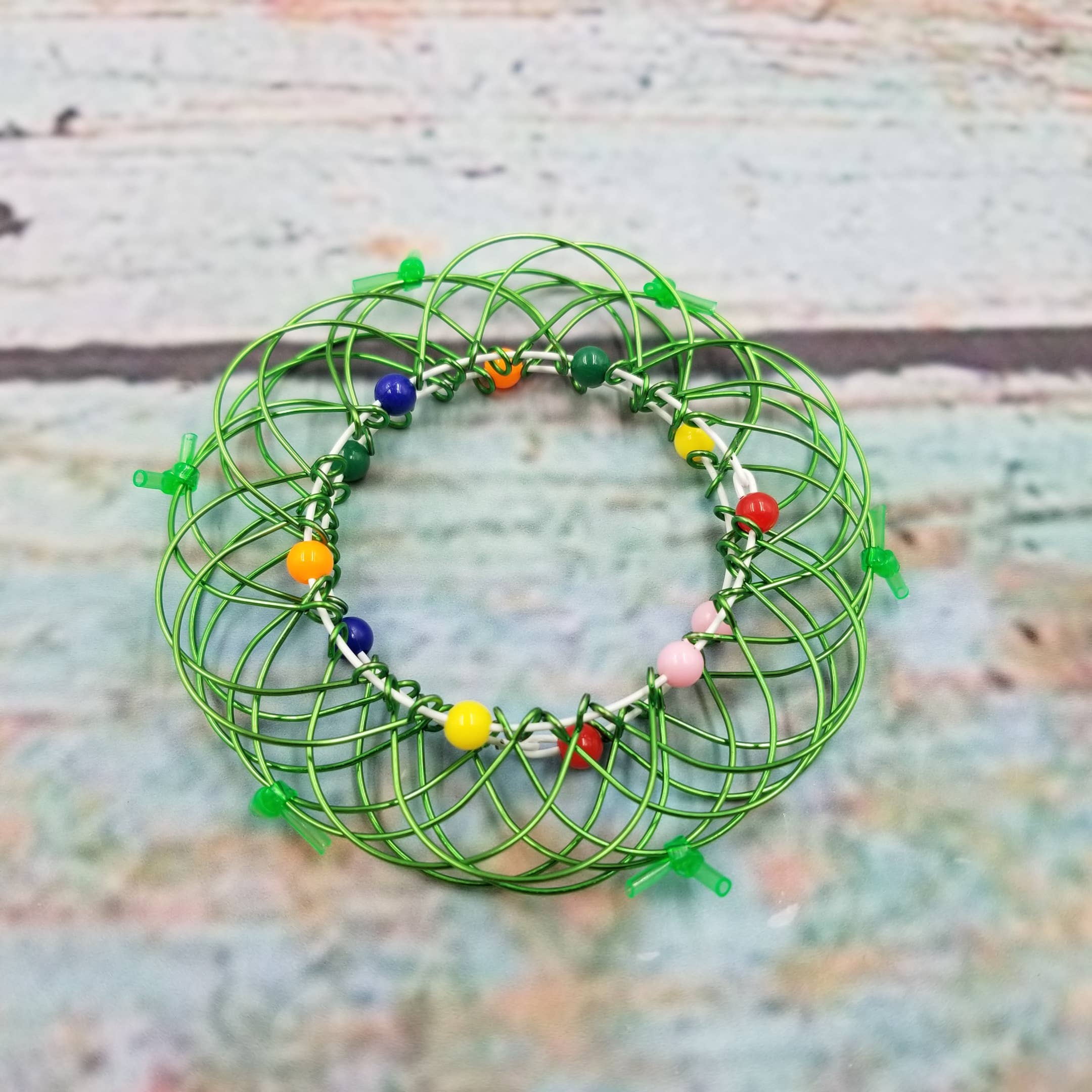 Fidget Toy Decompression Flower Basket Anti-stress Toys: Silver