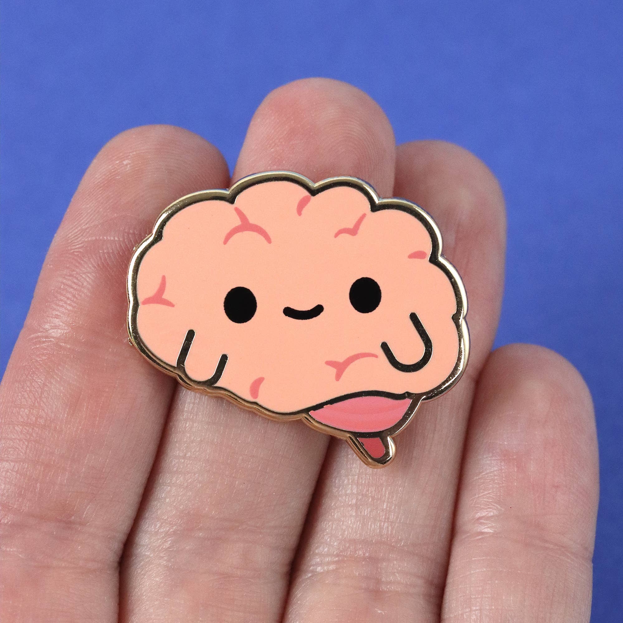 Big Brain Hard Enamel Pin