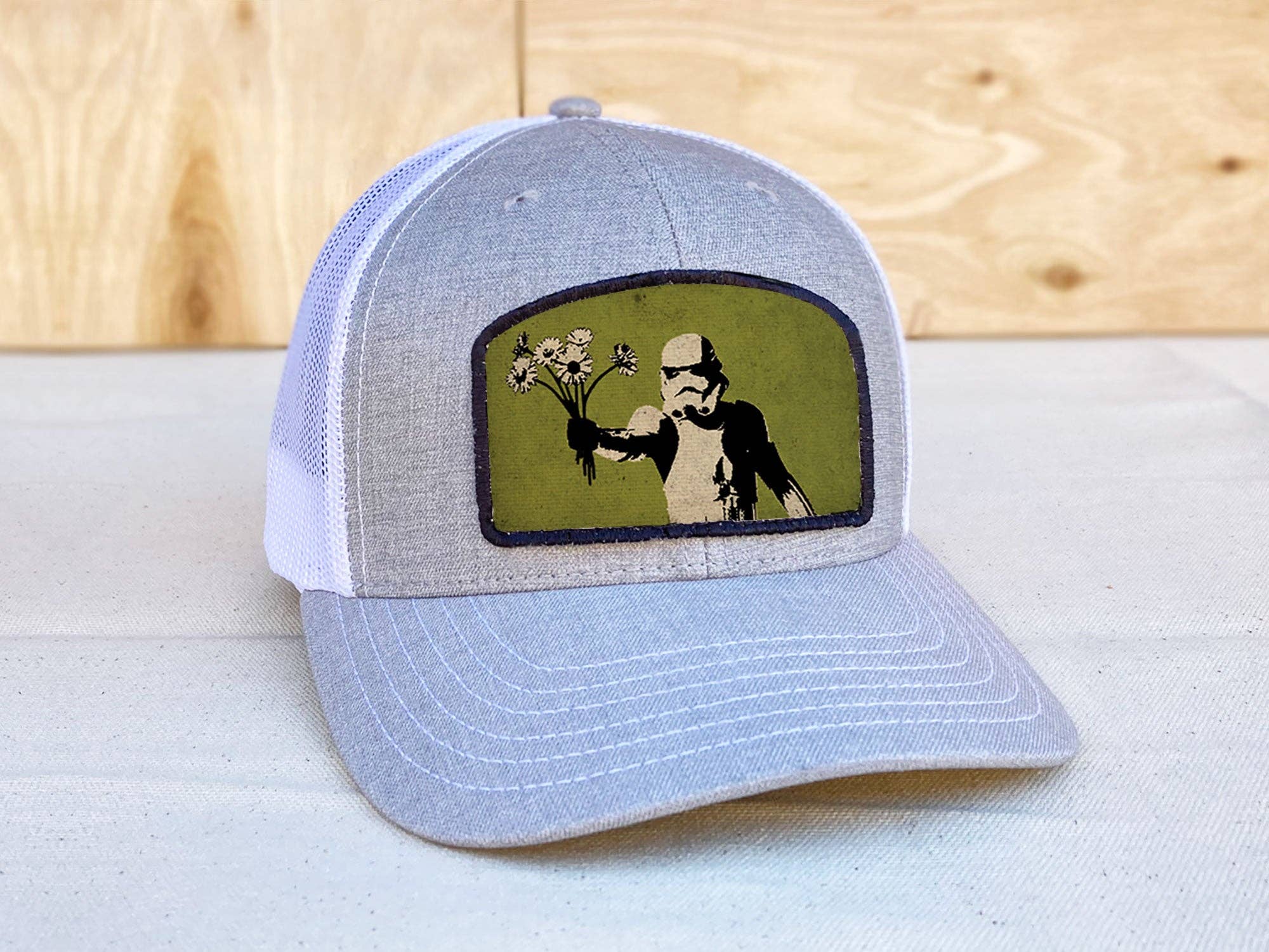 Stormtrooper Trucker Hat: Black