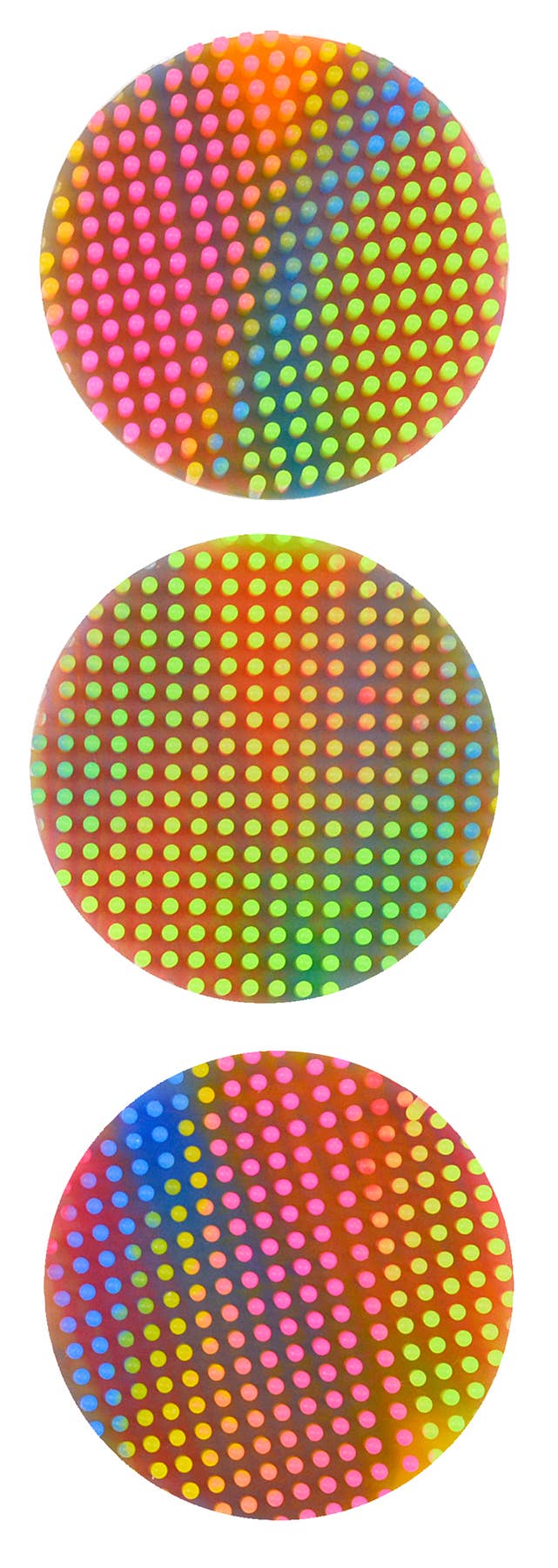 Silicone Zen Dots Multicolor 3 pc. TPG-897