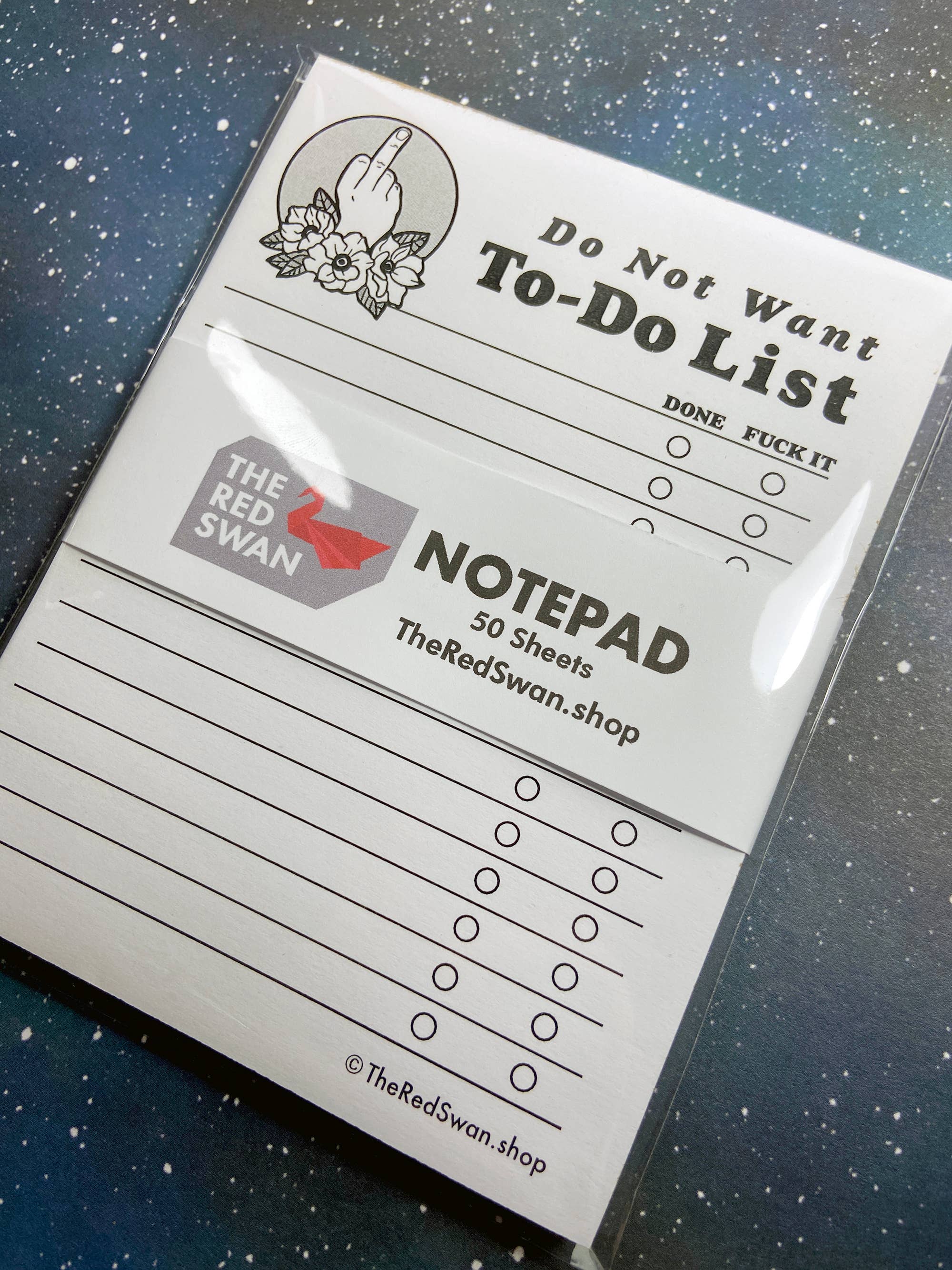 Do Not Want To Do Notepad