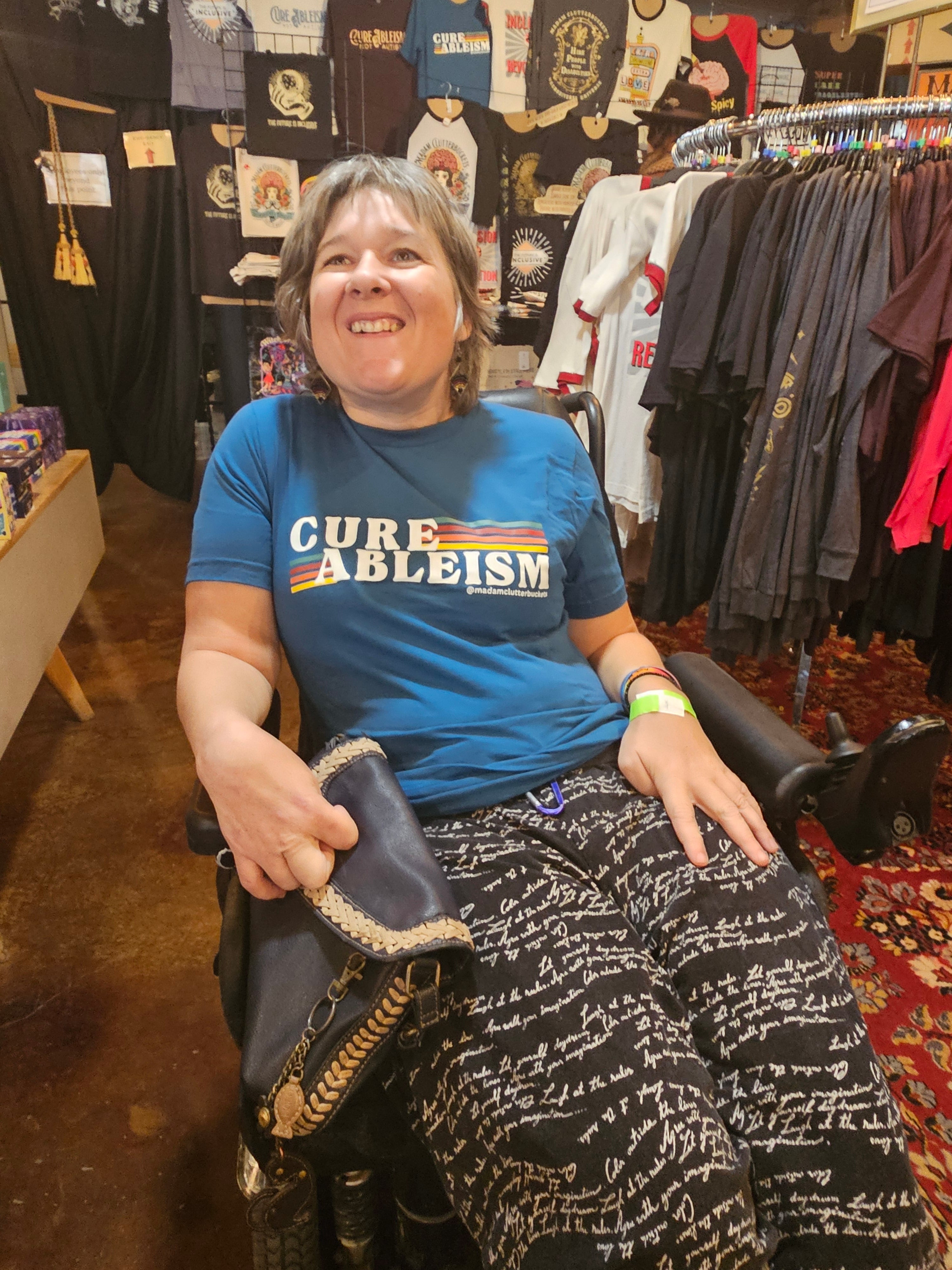 Cure Ableism 70's T-Shirt