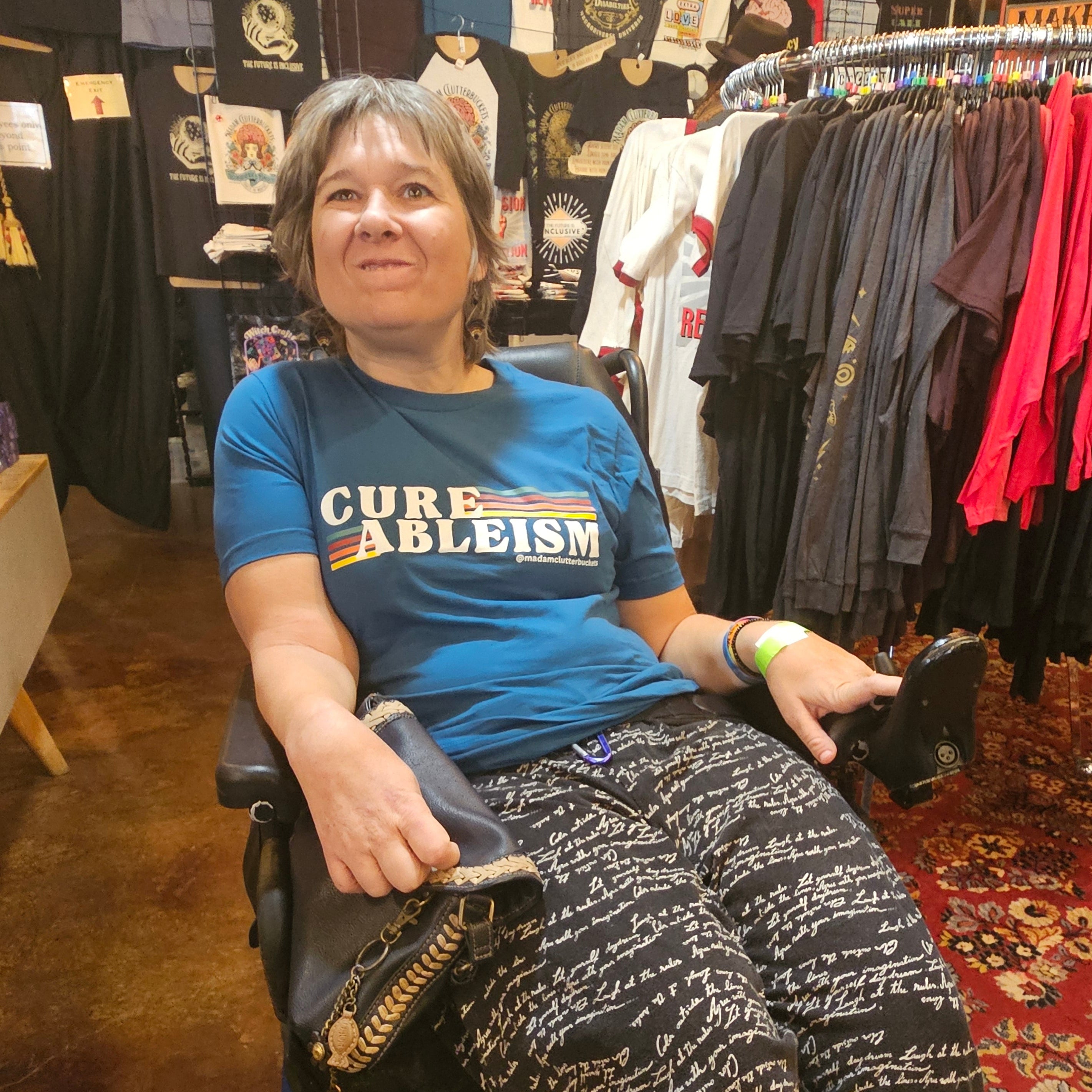 Cure Ableism 70's T-Shirt