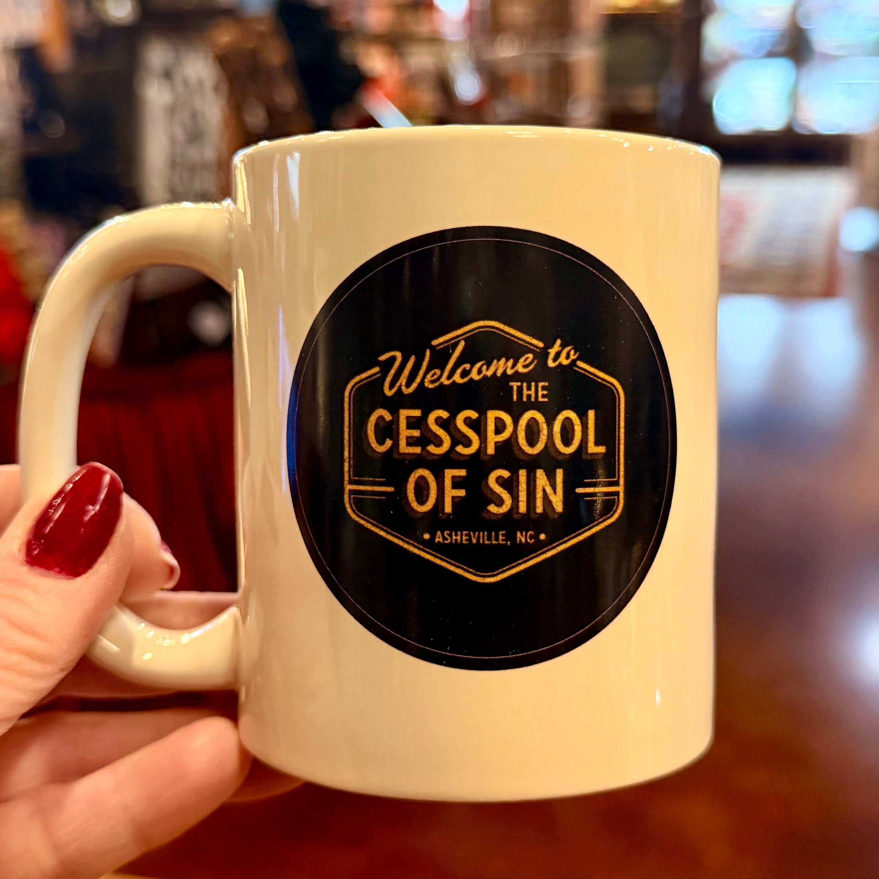 Cesspool of Sin Coffee Mug - Two Sided