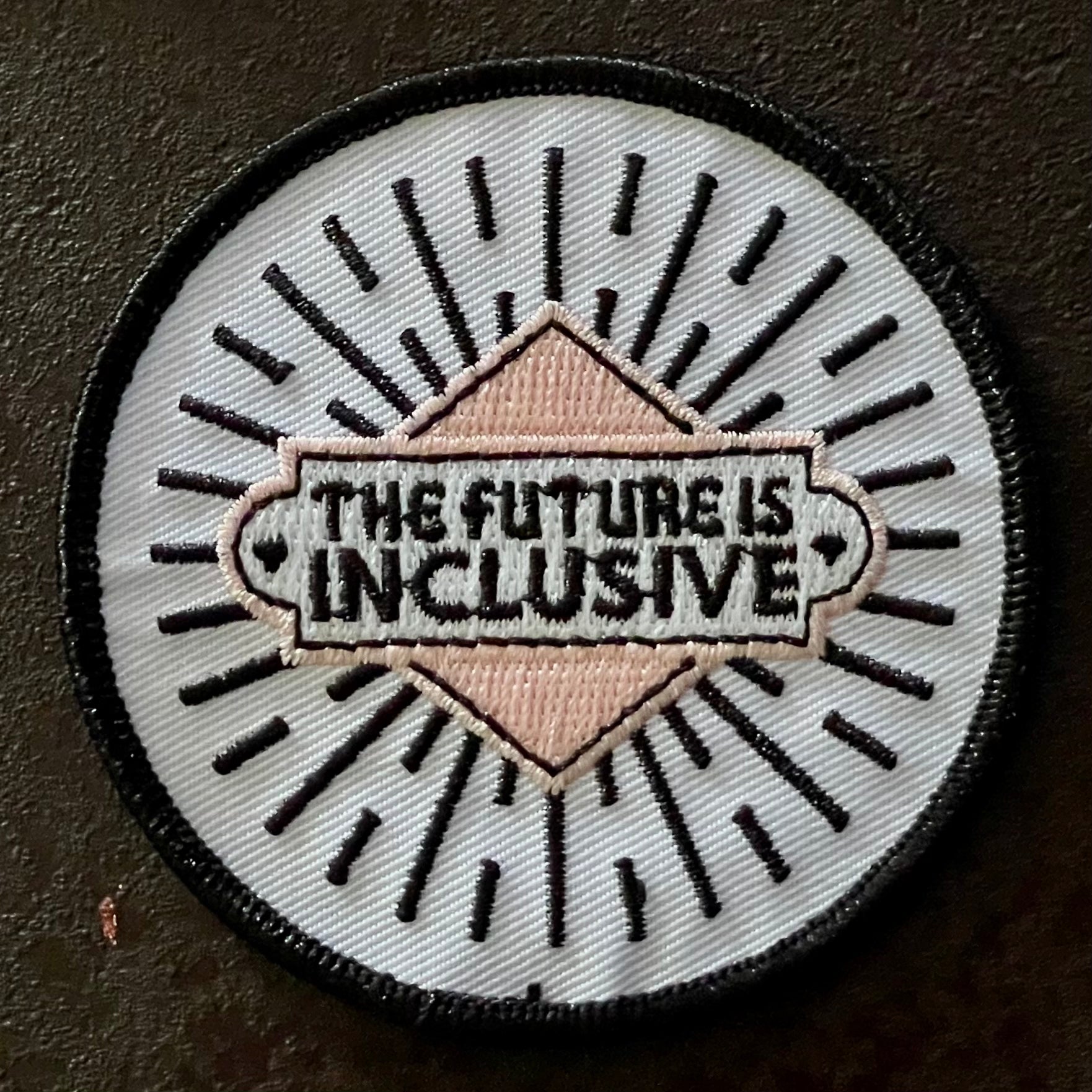 The Future is Inclusive Patch 3" Diameter