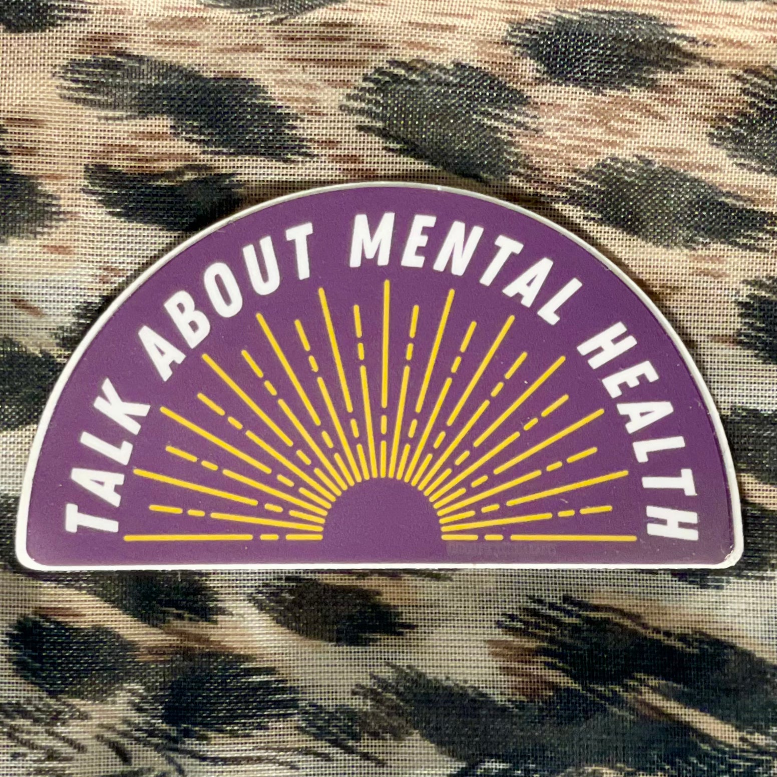 Talk About Mental Health Sticker