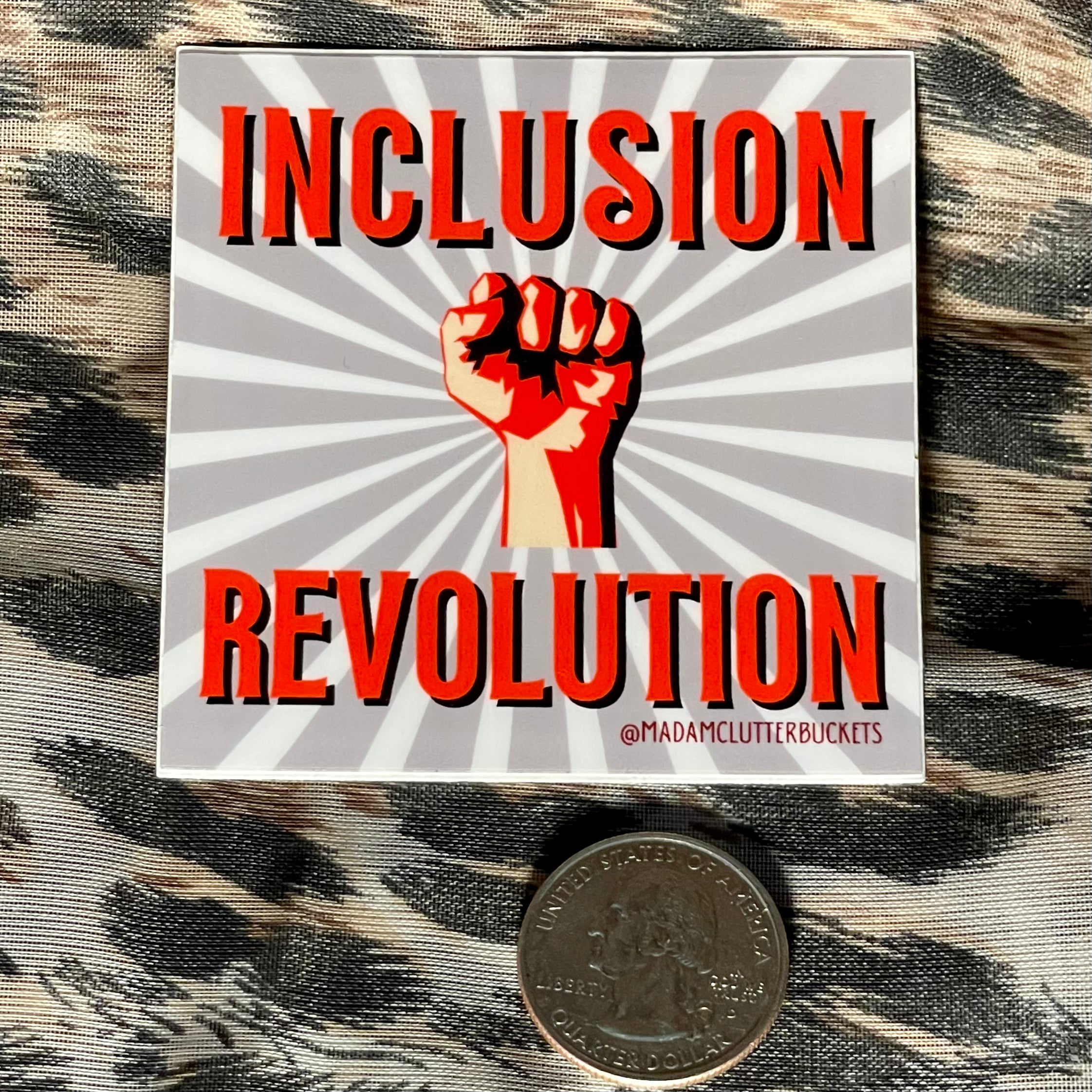 Inclusion Revolution Sticker