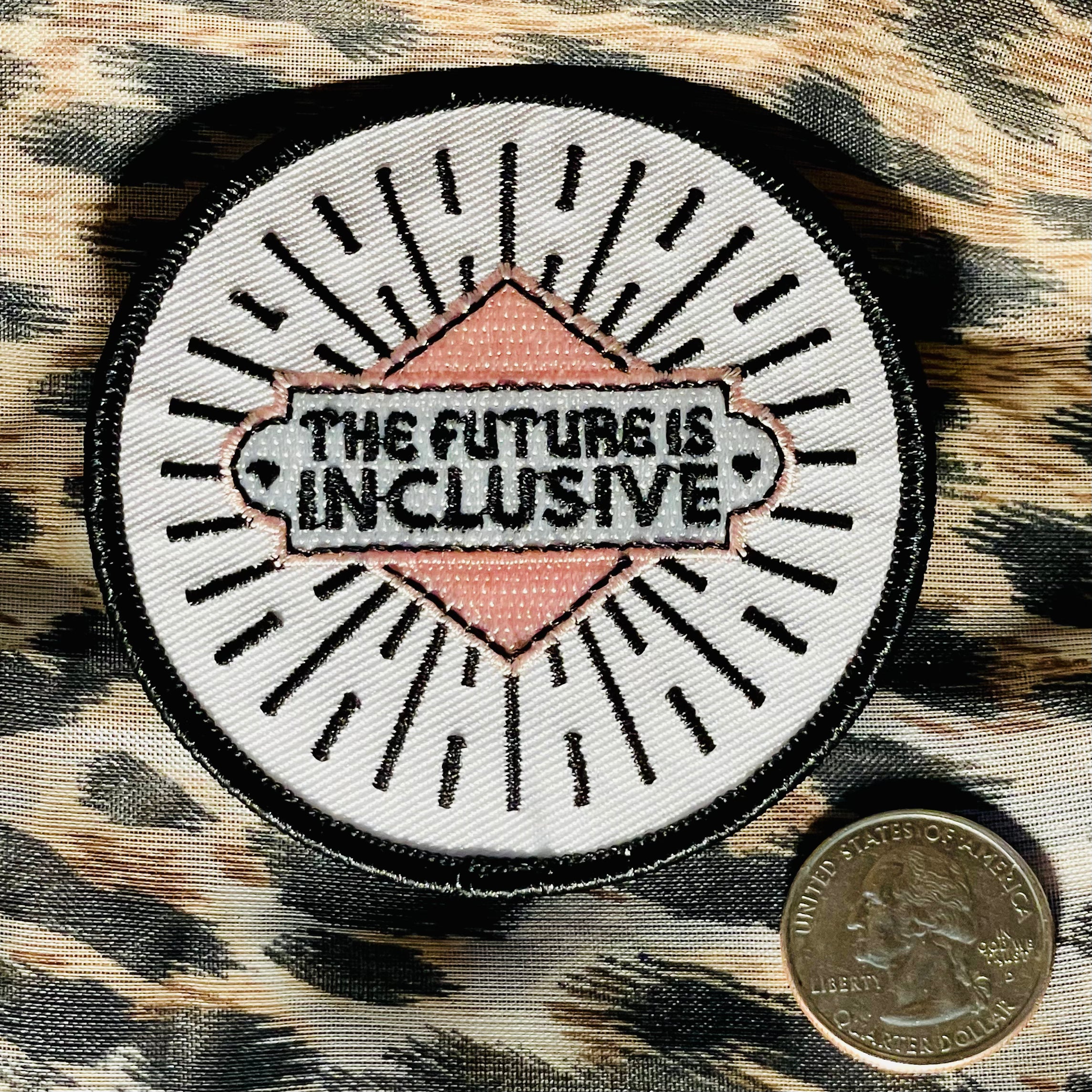 The Future is Inclusive Patch 3" Diameter
