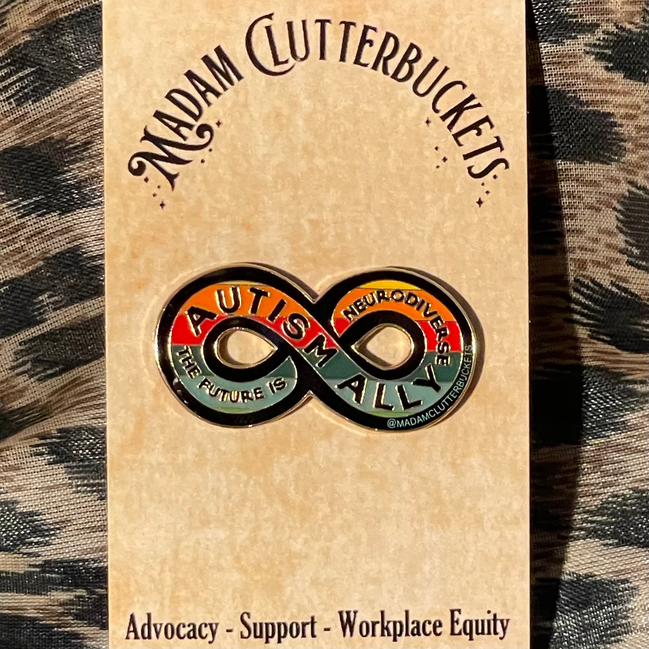 Autism Ally Enamel Pin