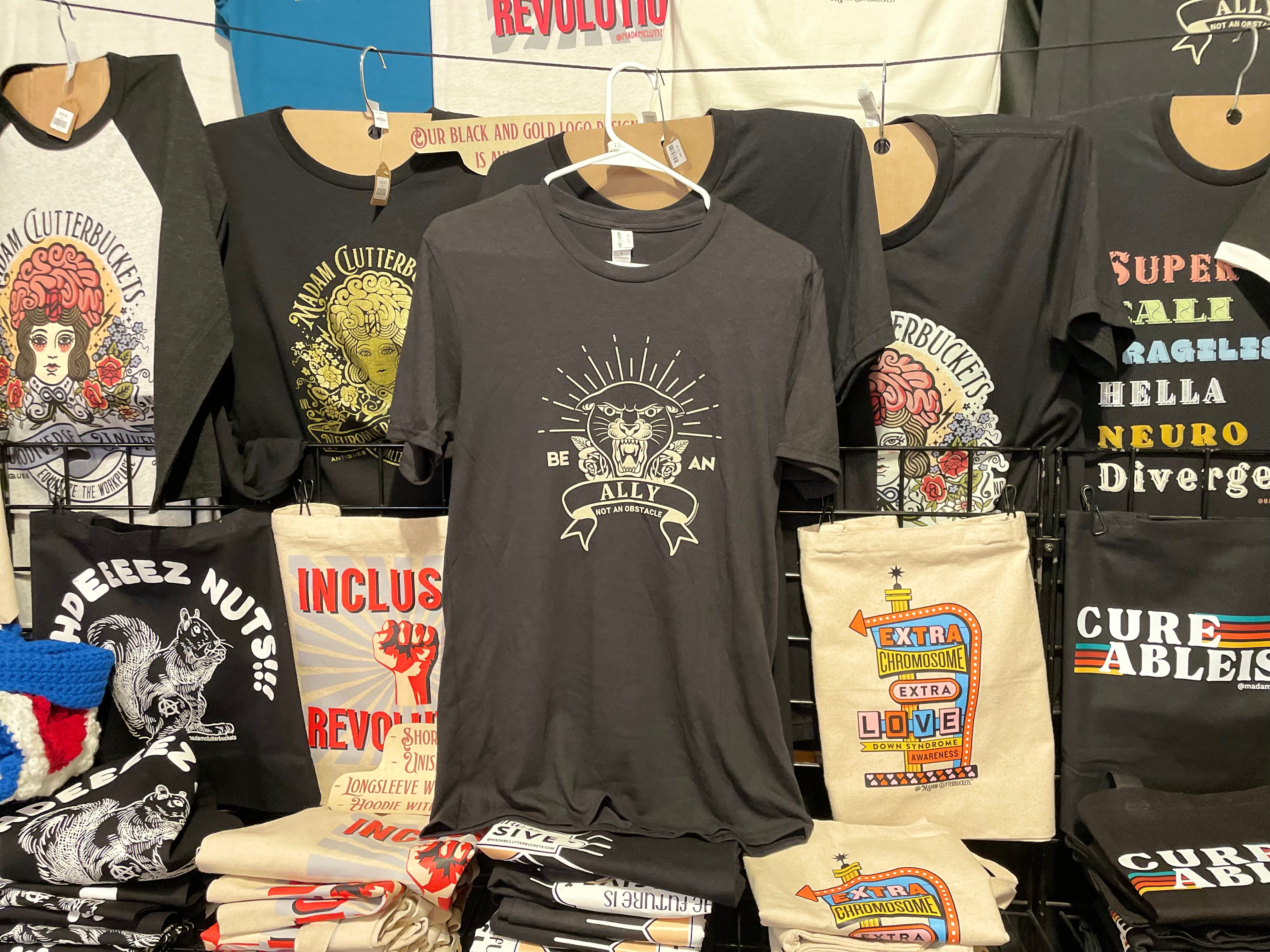 NEW! Be an Ally, Not an Obstacle Unisex Tri-blend Tee Shirt